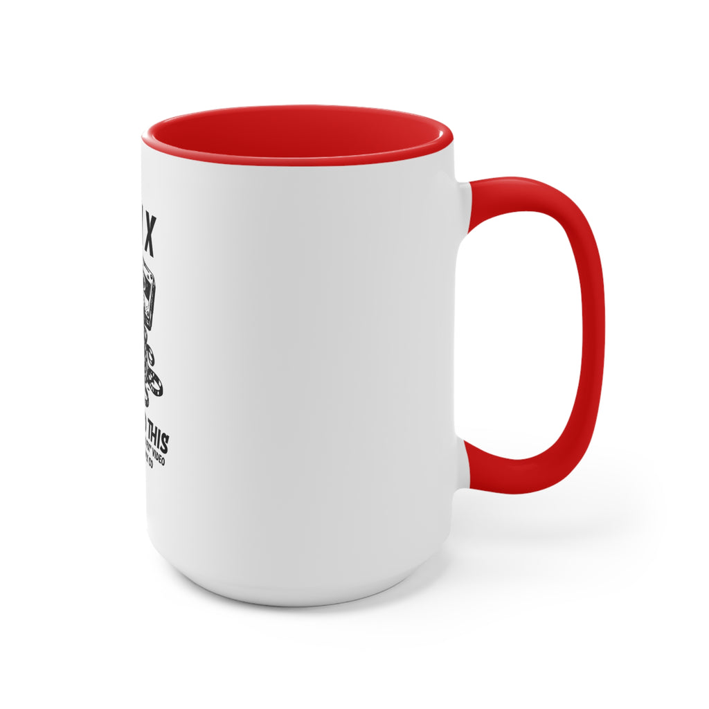 Gen X Survived This Mug – Funny Cassette Tape Coffee Mug