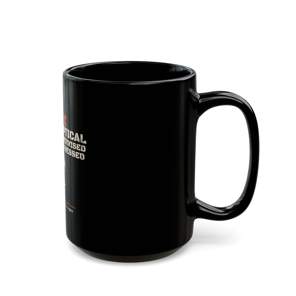 Gen X — Born Skeptical, Raised Unsupervised, Still Not Impressed Mug