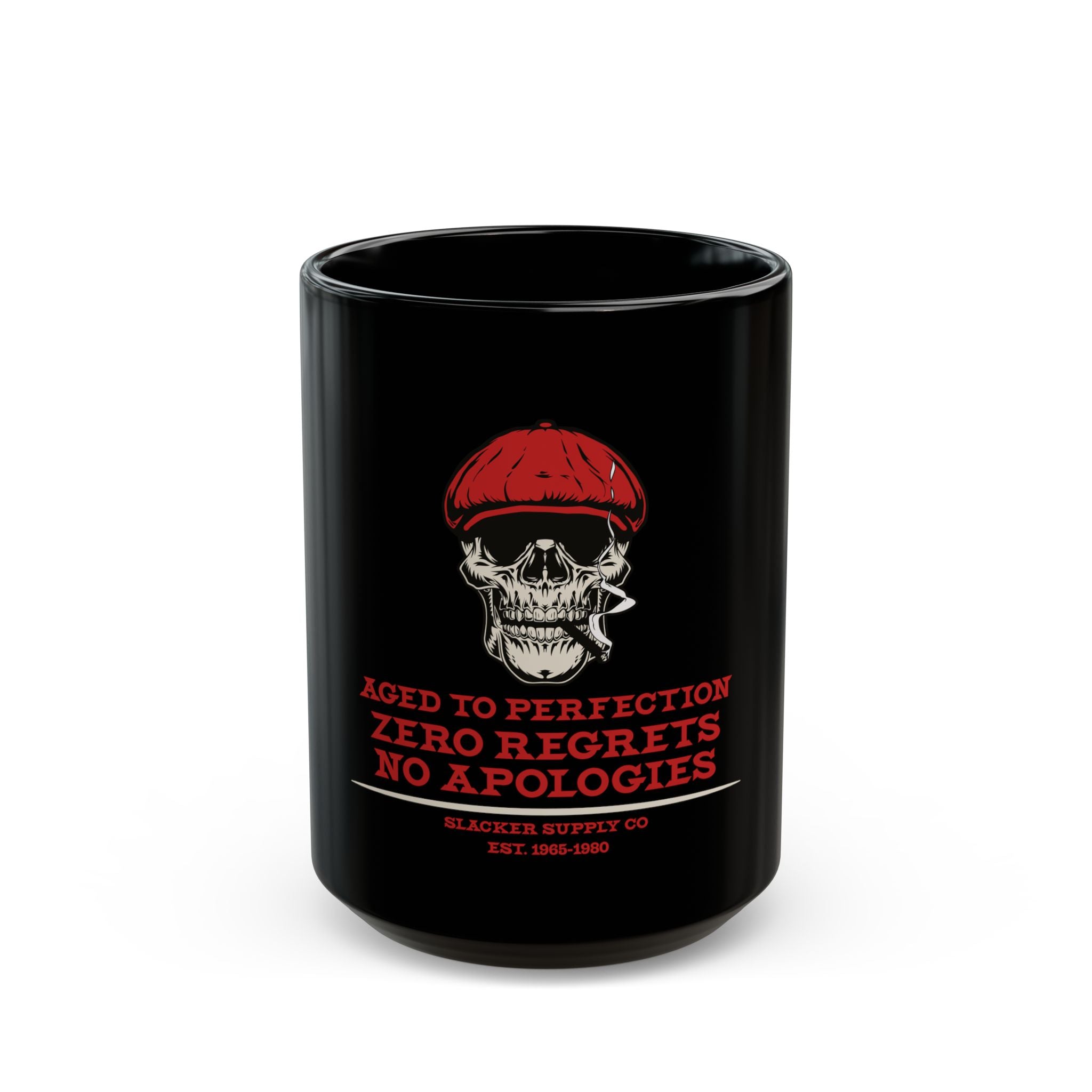 Red Beret Skull Mug