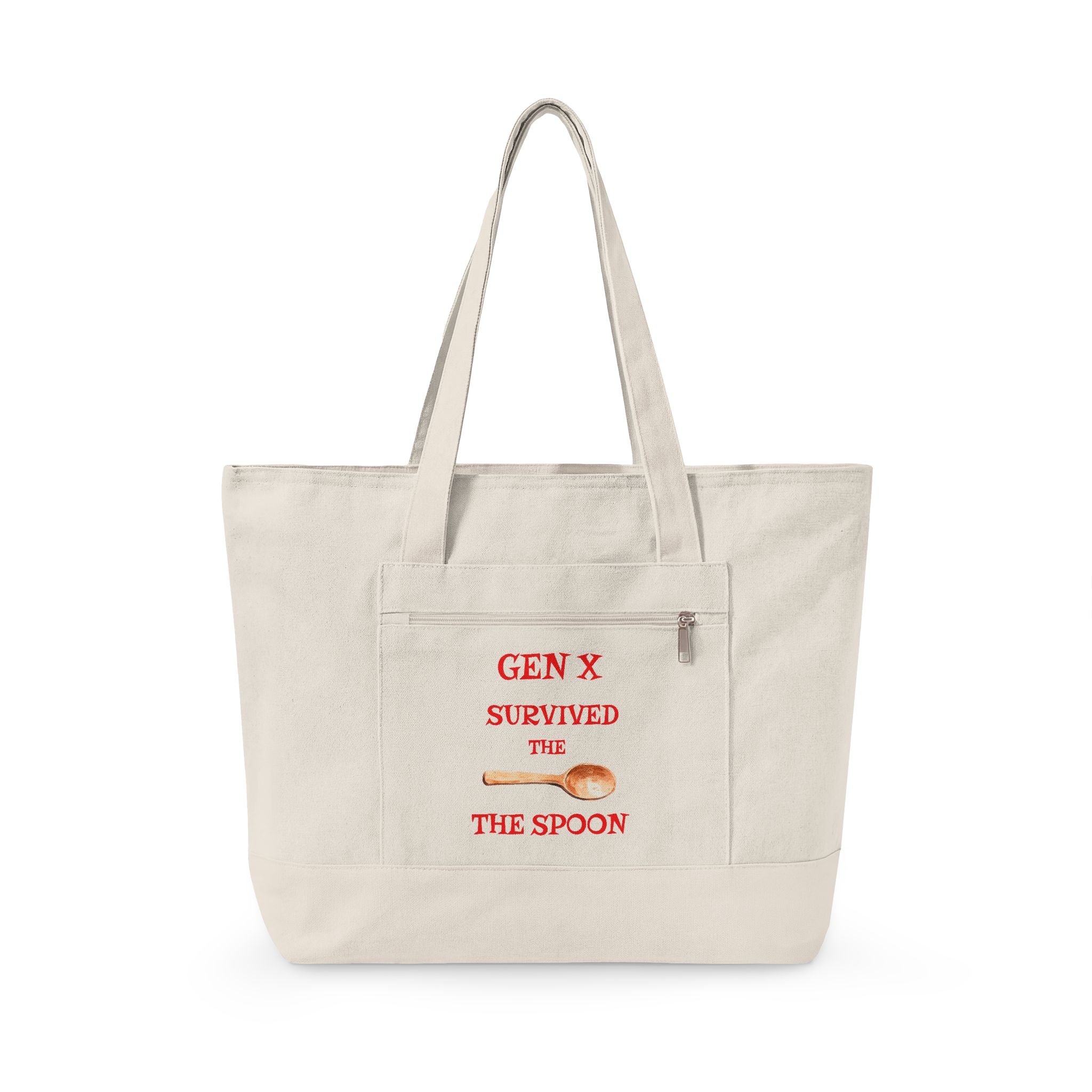 Gen X Survived the Spoon — Tote Bag