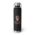 Red Beret Skull Water Bottle