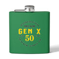 Gen X — Aged 45 Years Flask