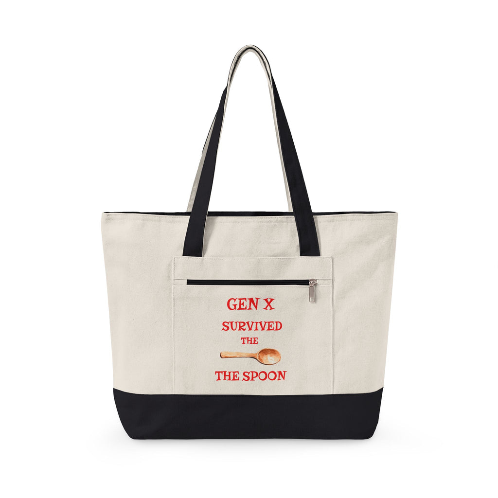 Gen X Survived the Spoon — Tote Bag