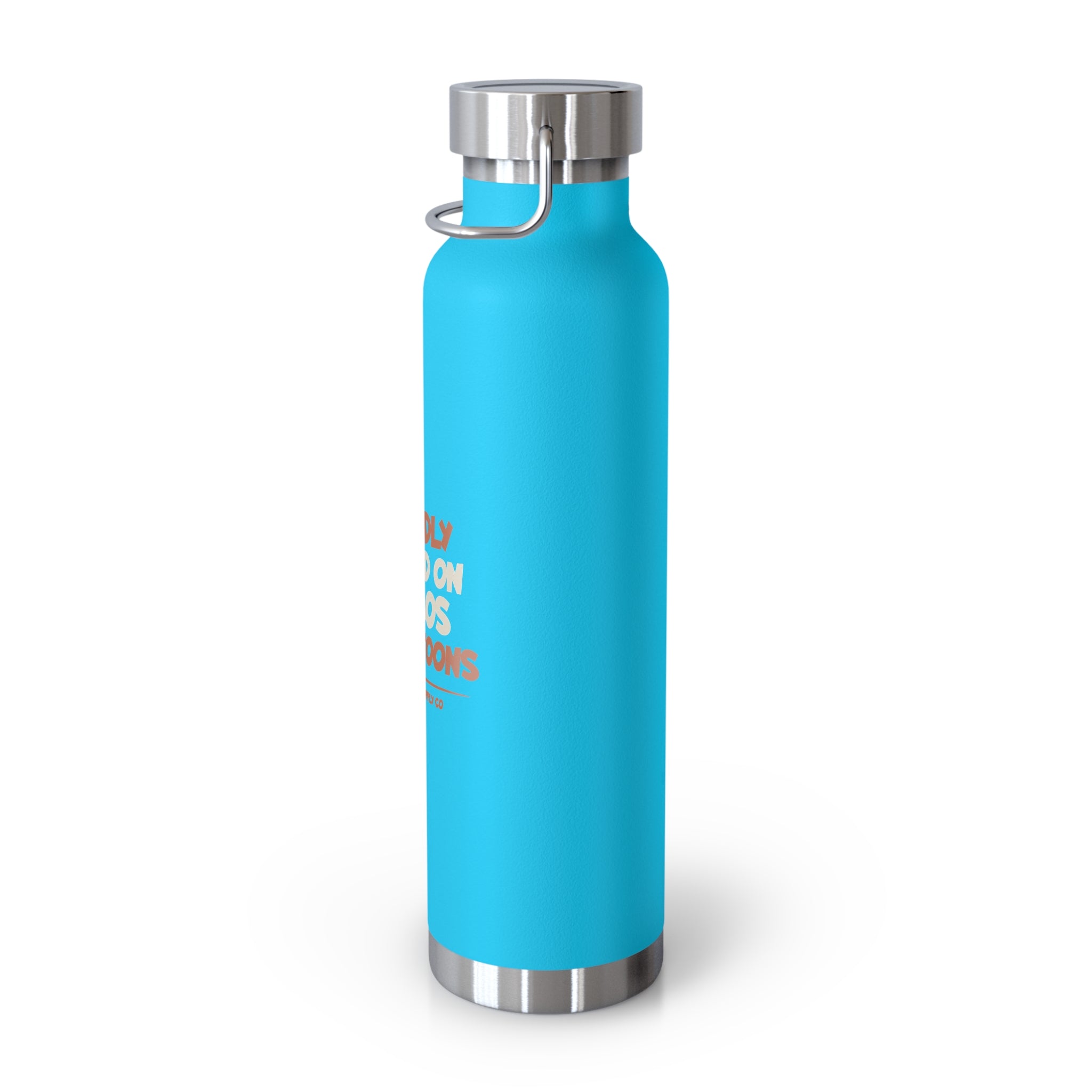 Proudly Raised on Chaos & Cartoons — Gen X Water Bottle