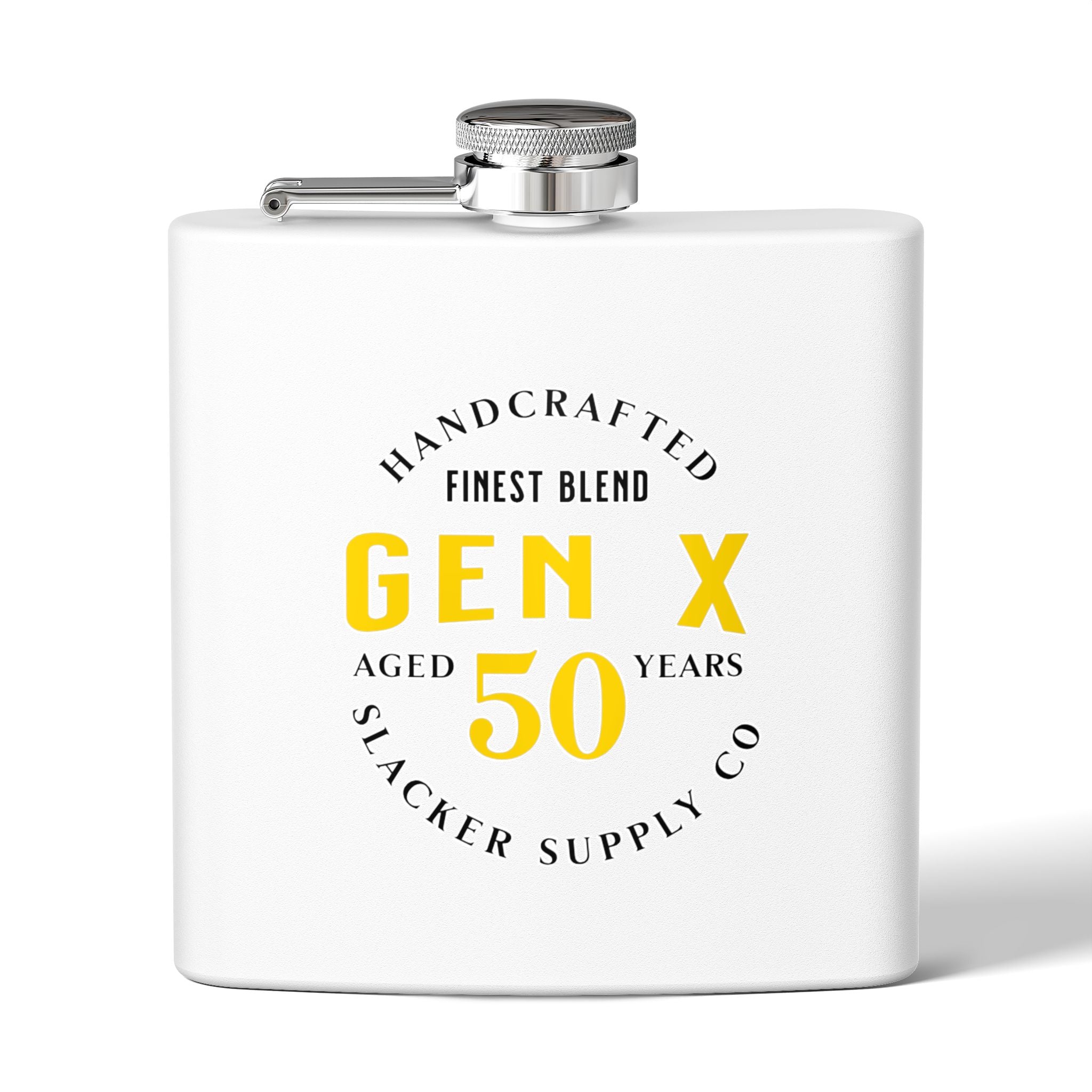 Gen X — Aged 45 Years Flask