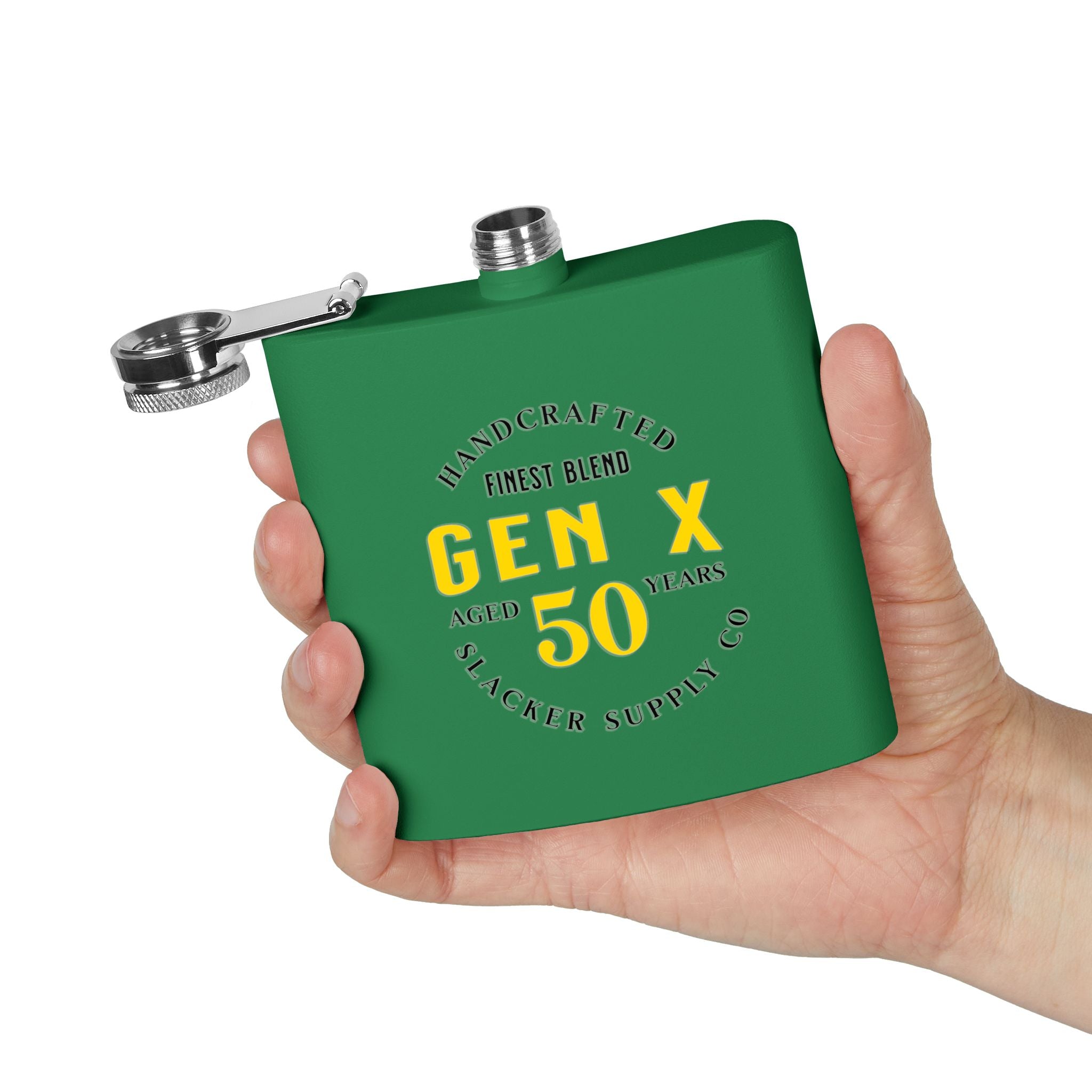 Gen X — Aged 45 Years Flask