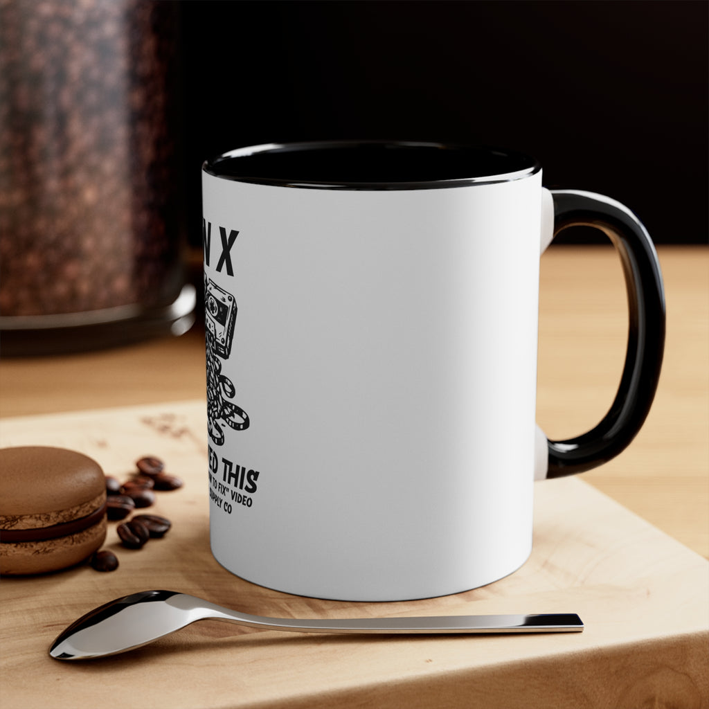 Gen X Survived This Mug – Funny Cassette Tape Coffee Mug