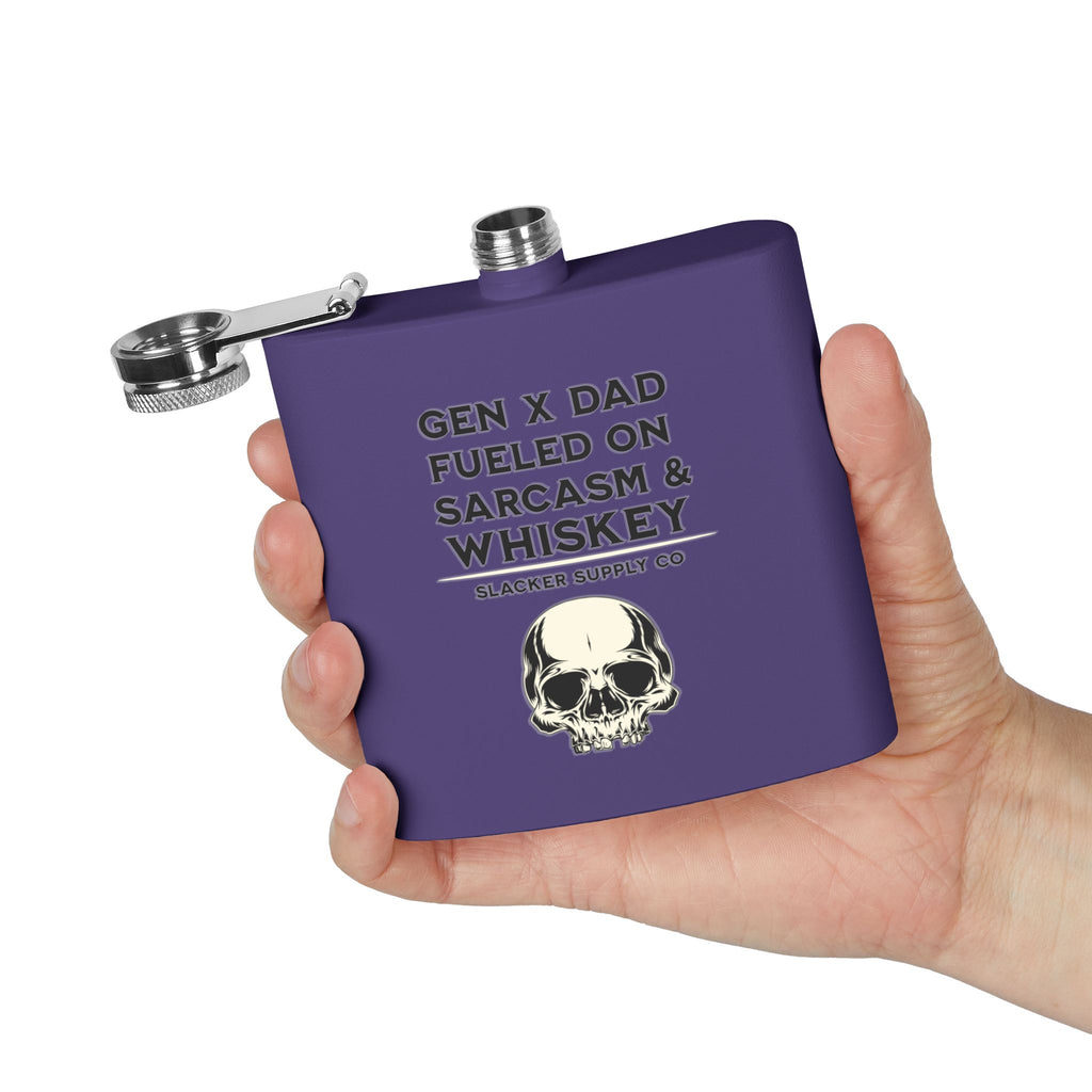 Gen X Dad — Fueled on Sarcasm & Whiskey Flask
