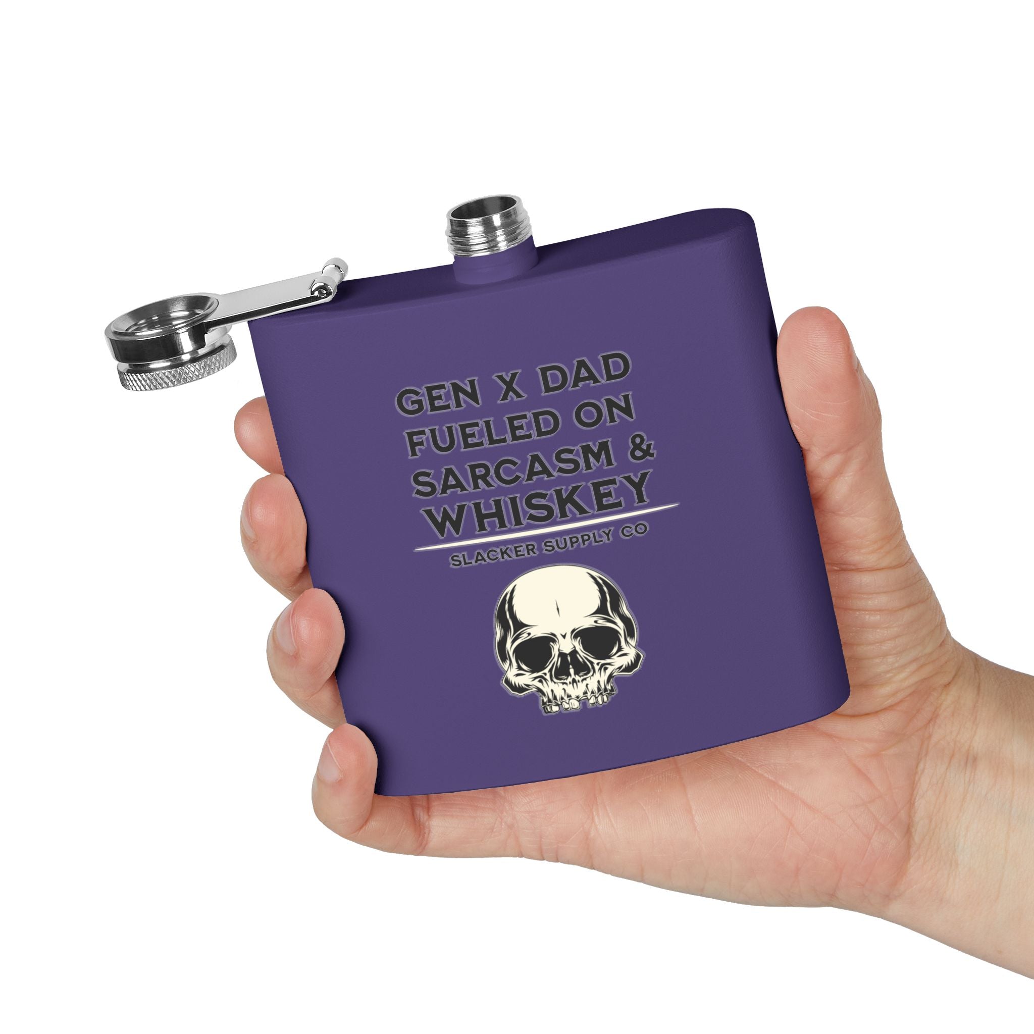 Gen X Dad — Fueled on Sarcasm & Whiskey Flask