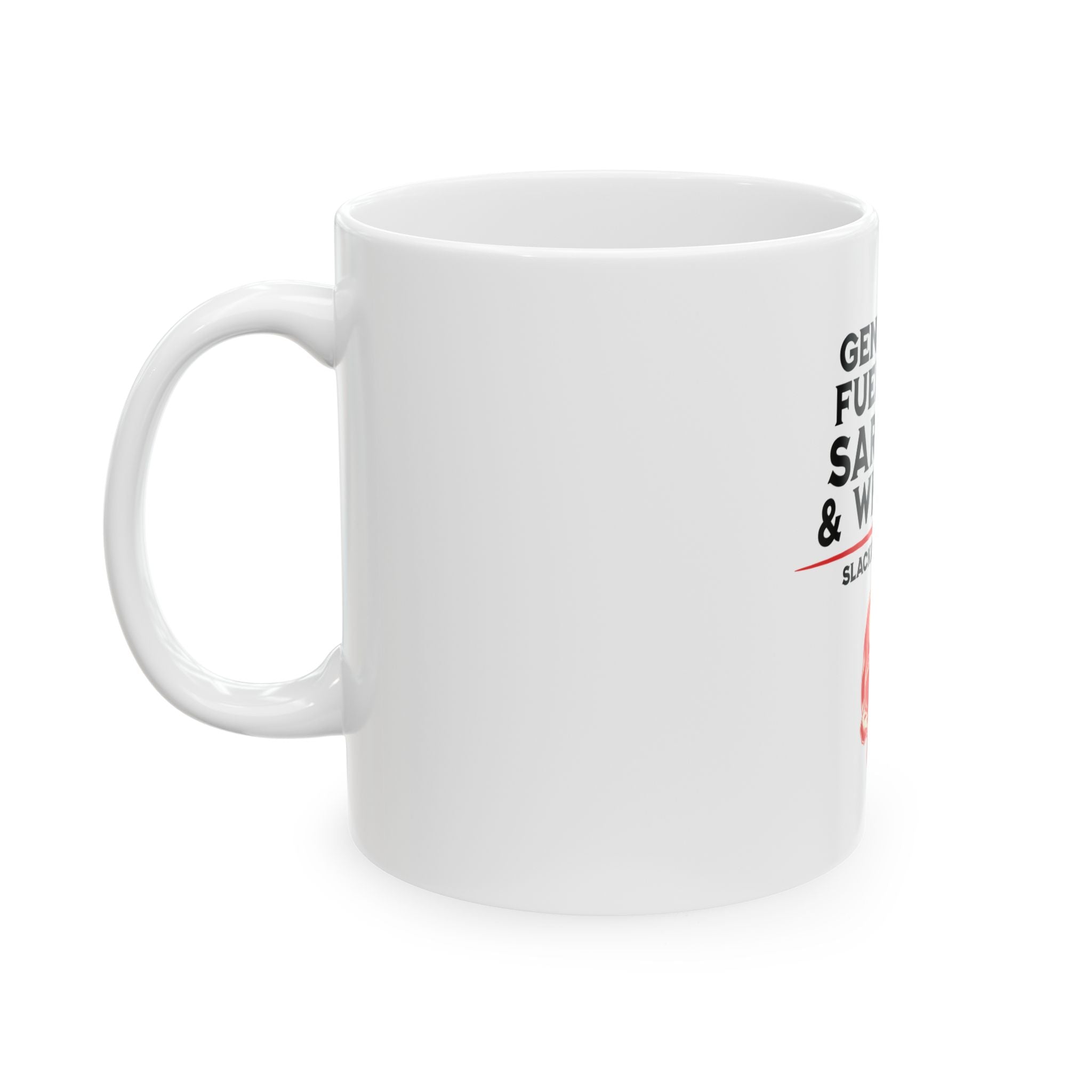 Gen X Dad. Fueled on Sarcasm & Coffee MUG