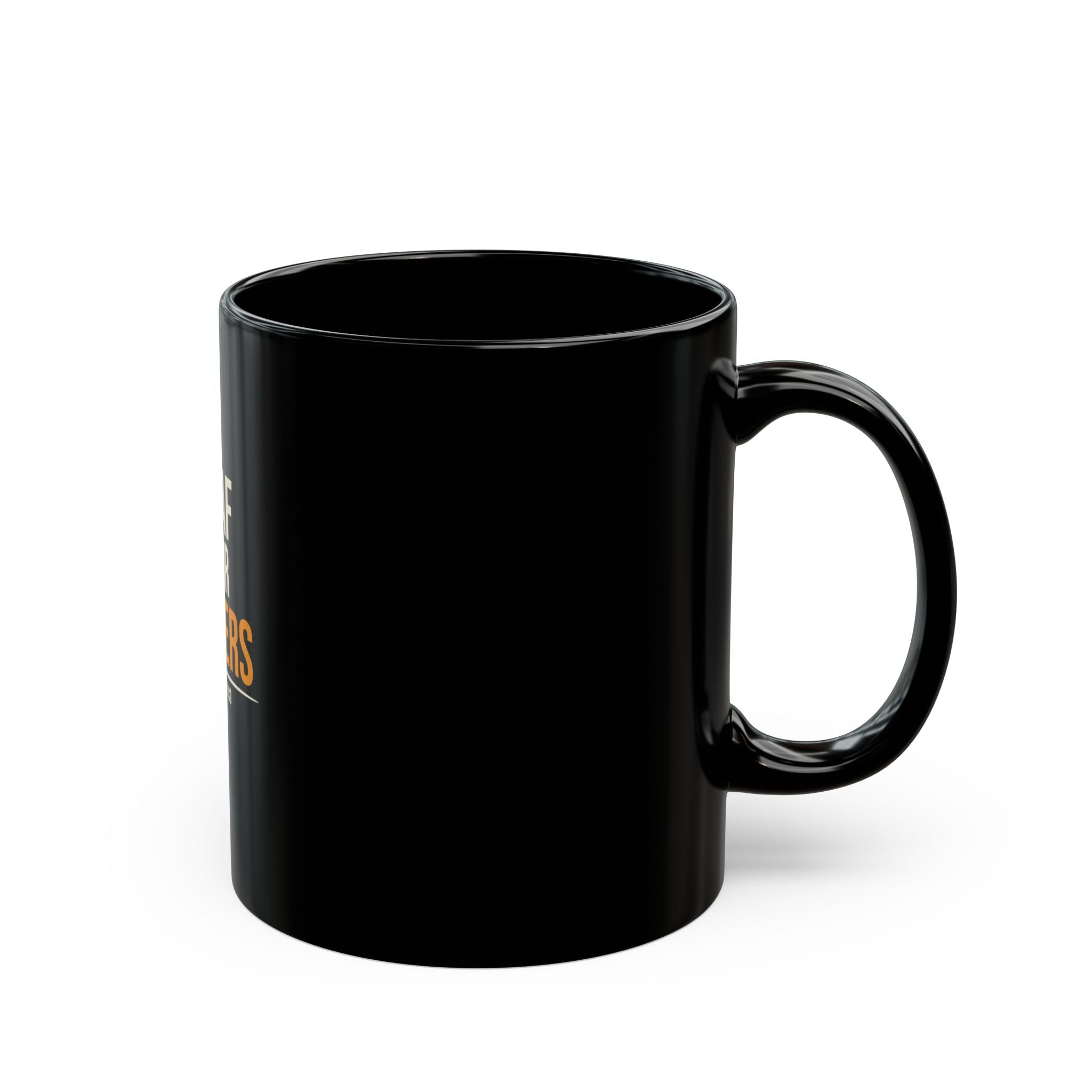 Decaf is for Quitters — Funny Black Coffee Mug