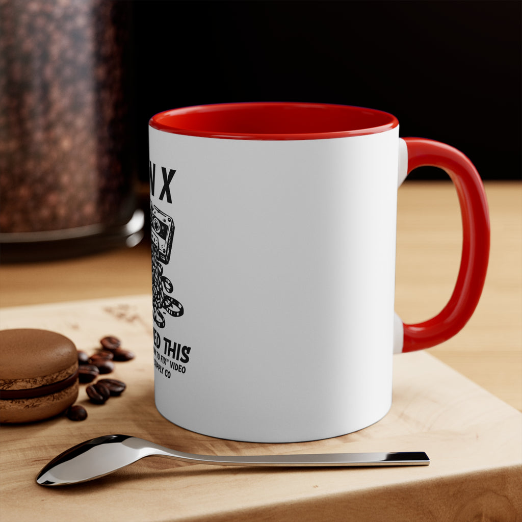 Gen X Survived This Mug – Funny Cassette Tape Coffee Mug