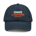 Chaos & Cartoons — Gen X Distressed Dad Hat