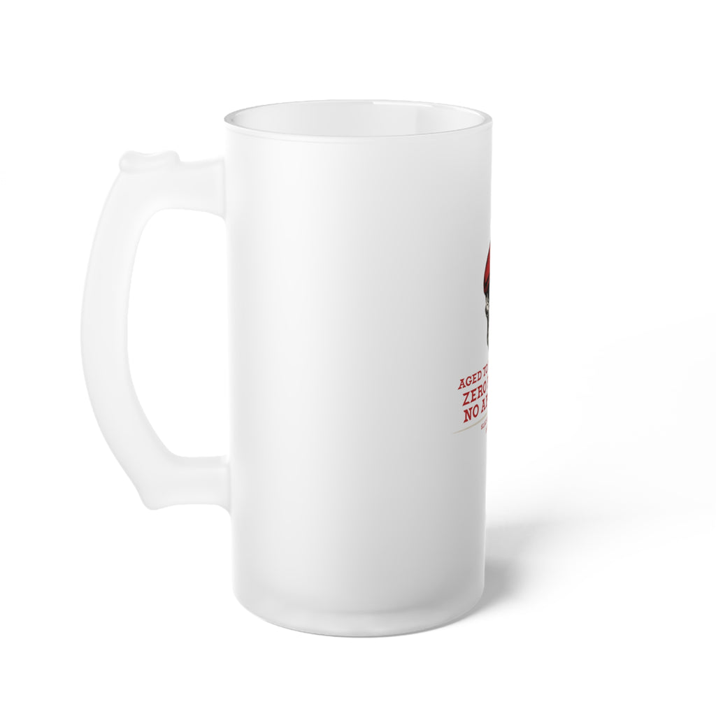 Red Beret Skull Beer Mug