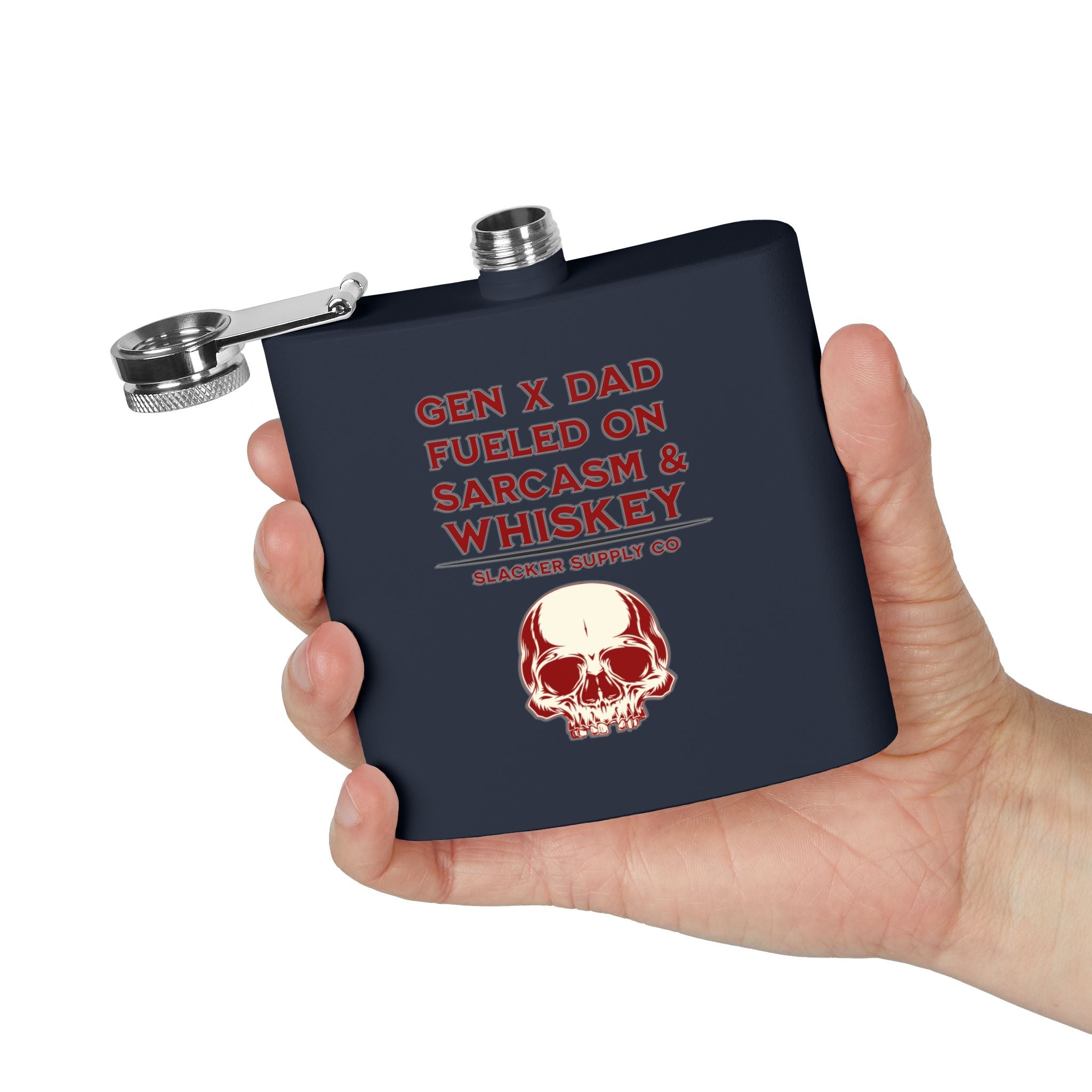 Gen X Dad — Fueled on Sarcasm & Whiskey Flask