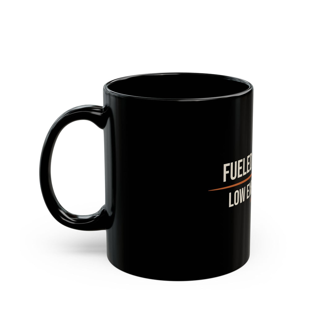 Fueled by Coffee & Low Expectations — Gen X Mug