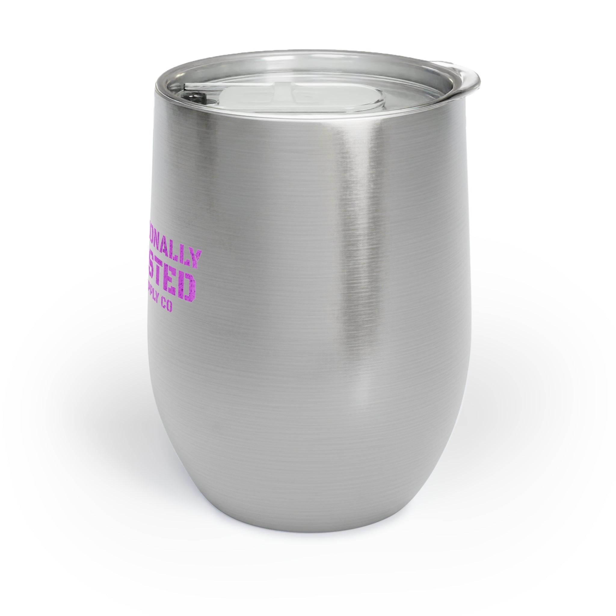 Professionally Exhausted — Wine Tumbler