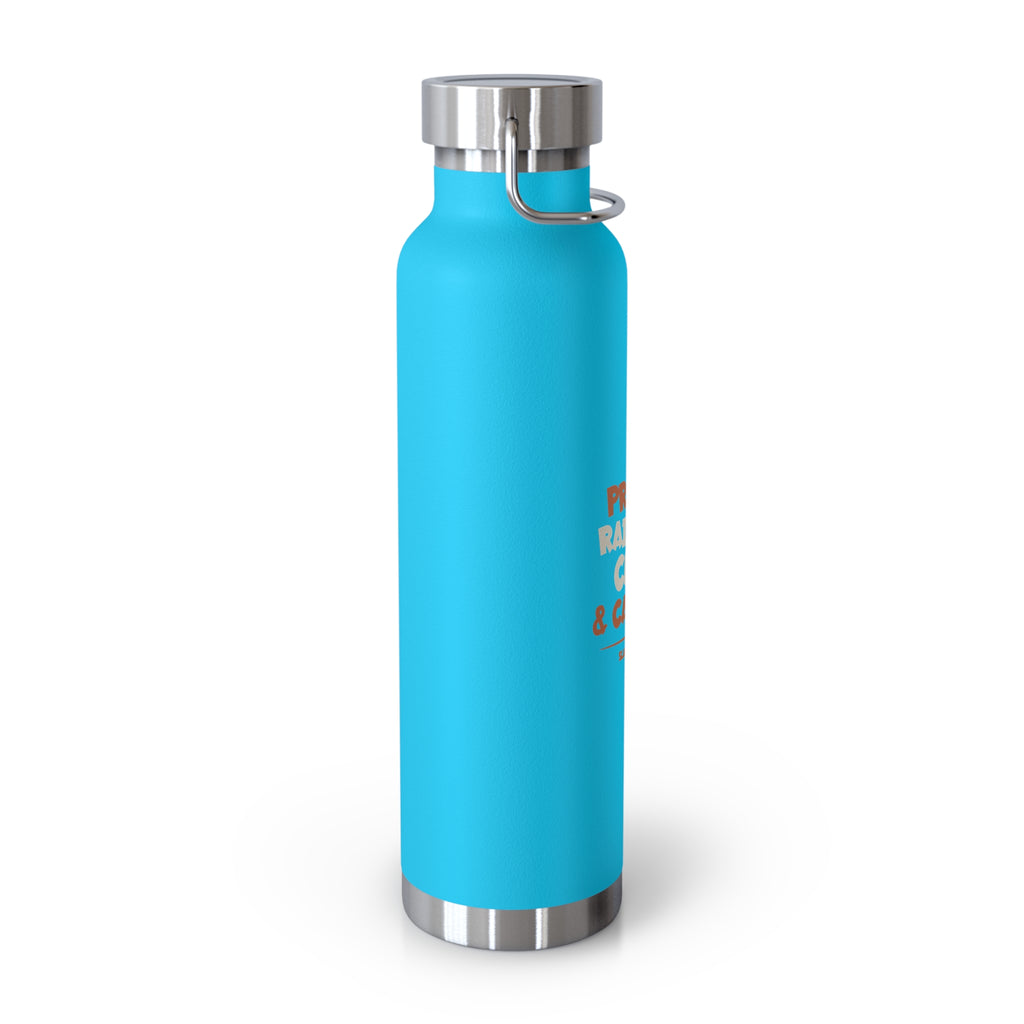 Proudly Raised on Chaos & Cartoons — Gen X Water Bottle