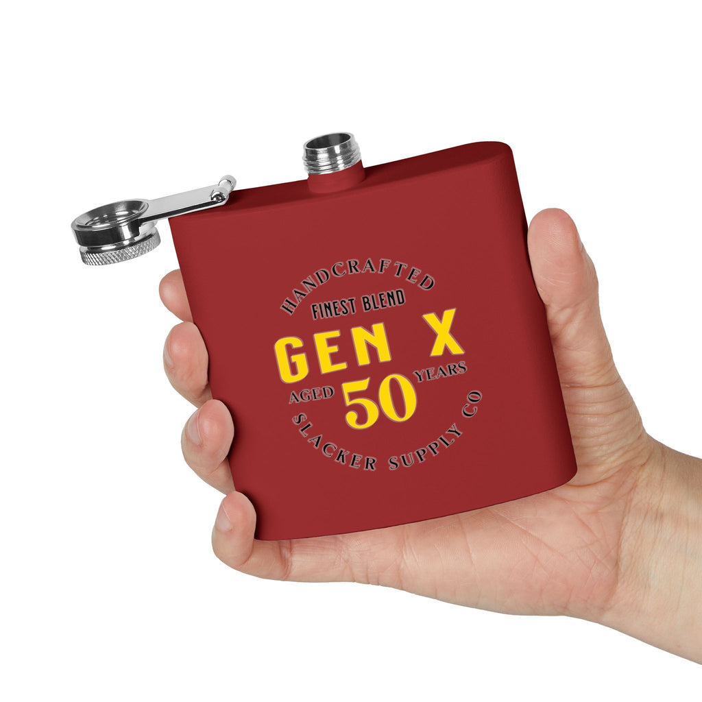 Gen X — Aged 45 Years Flask