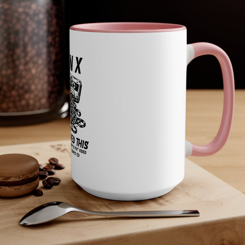 Gen X Survived This Mug – Funny Cassette Tape Coffee Mug