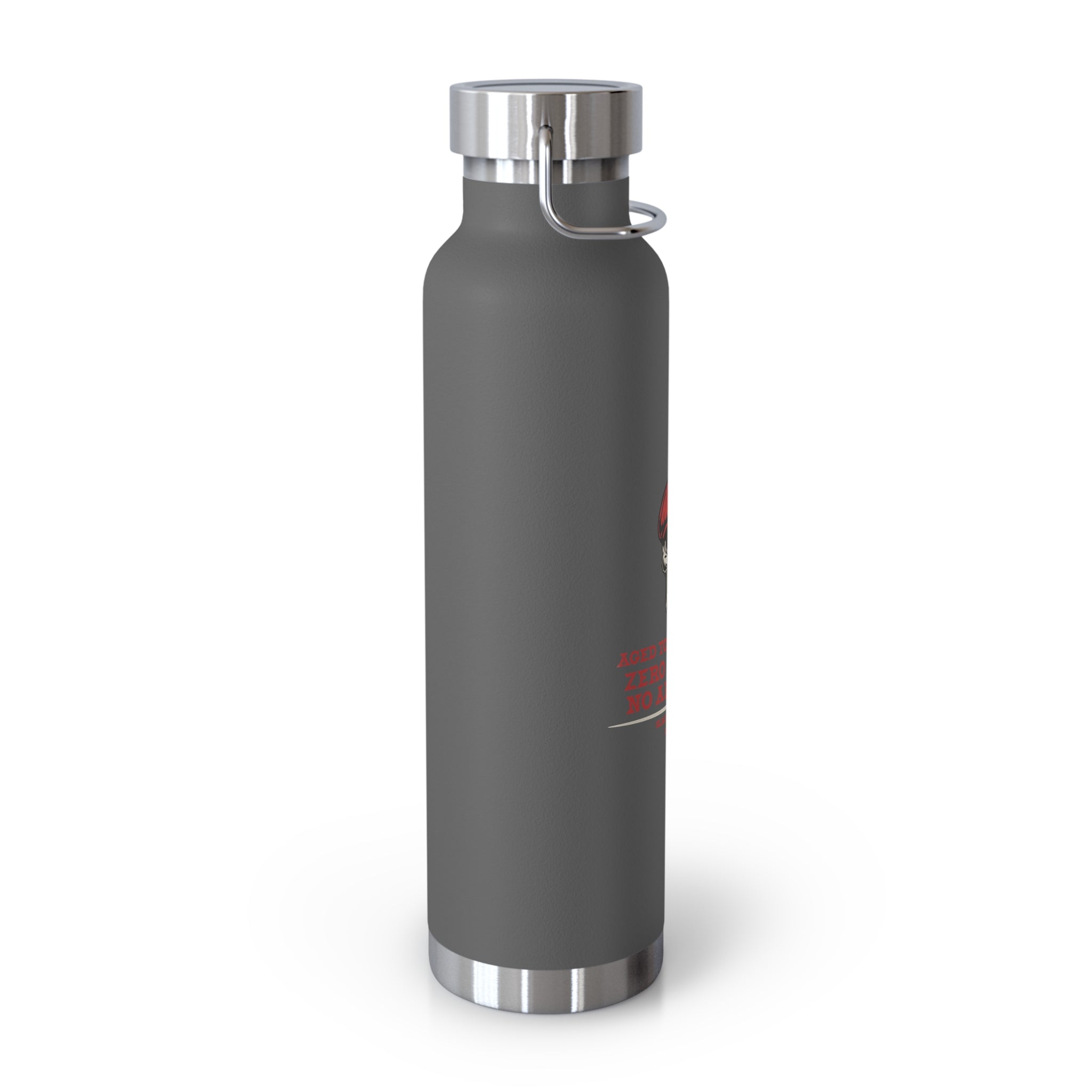 Red Beret Skull Water Bottle