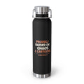 Proudly Raised on Chaos & Cartoons — Gen X Water Bottle