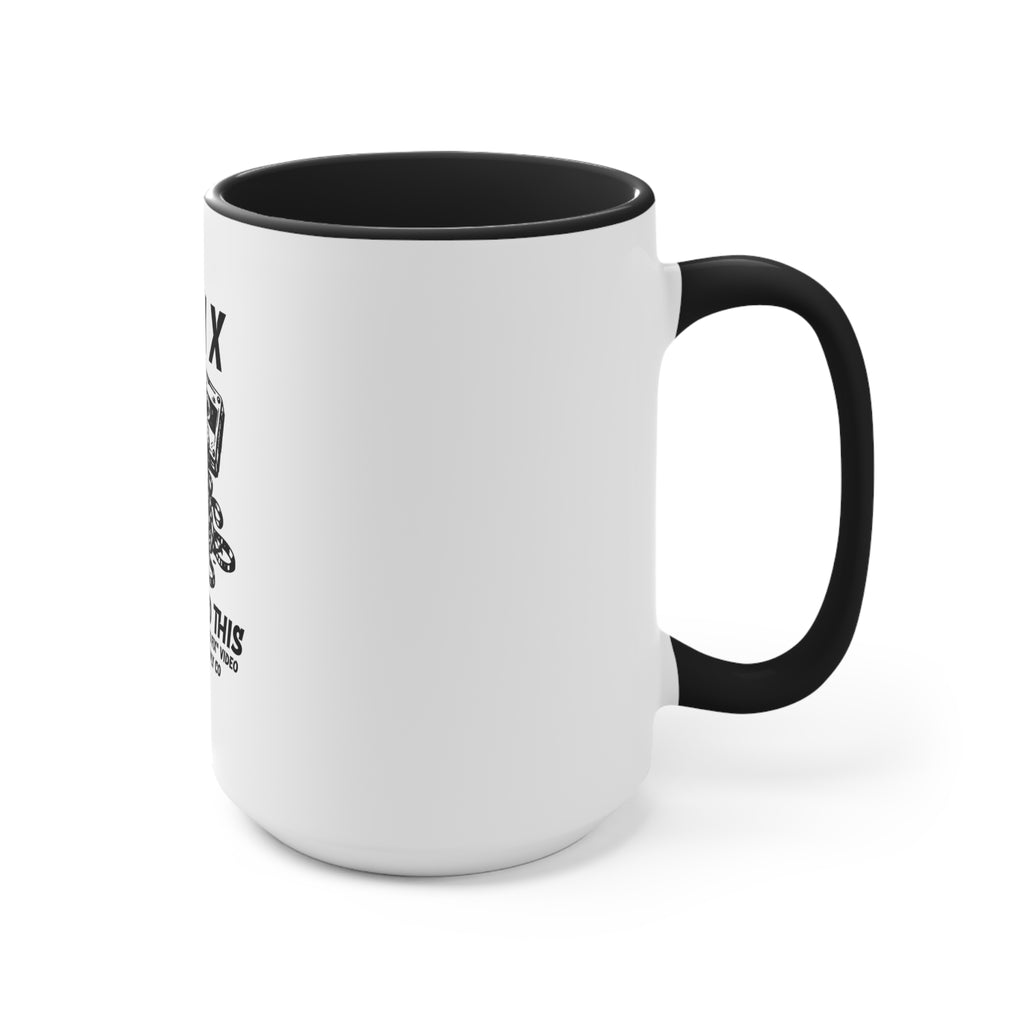 Gen X Survived This Mug – Funny Cassette Tape Coffee Mug