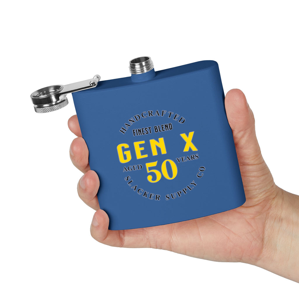 Gen X — Aged 45 Years Flask