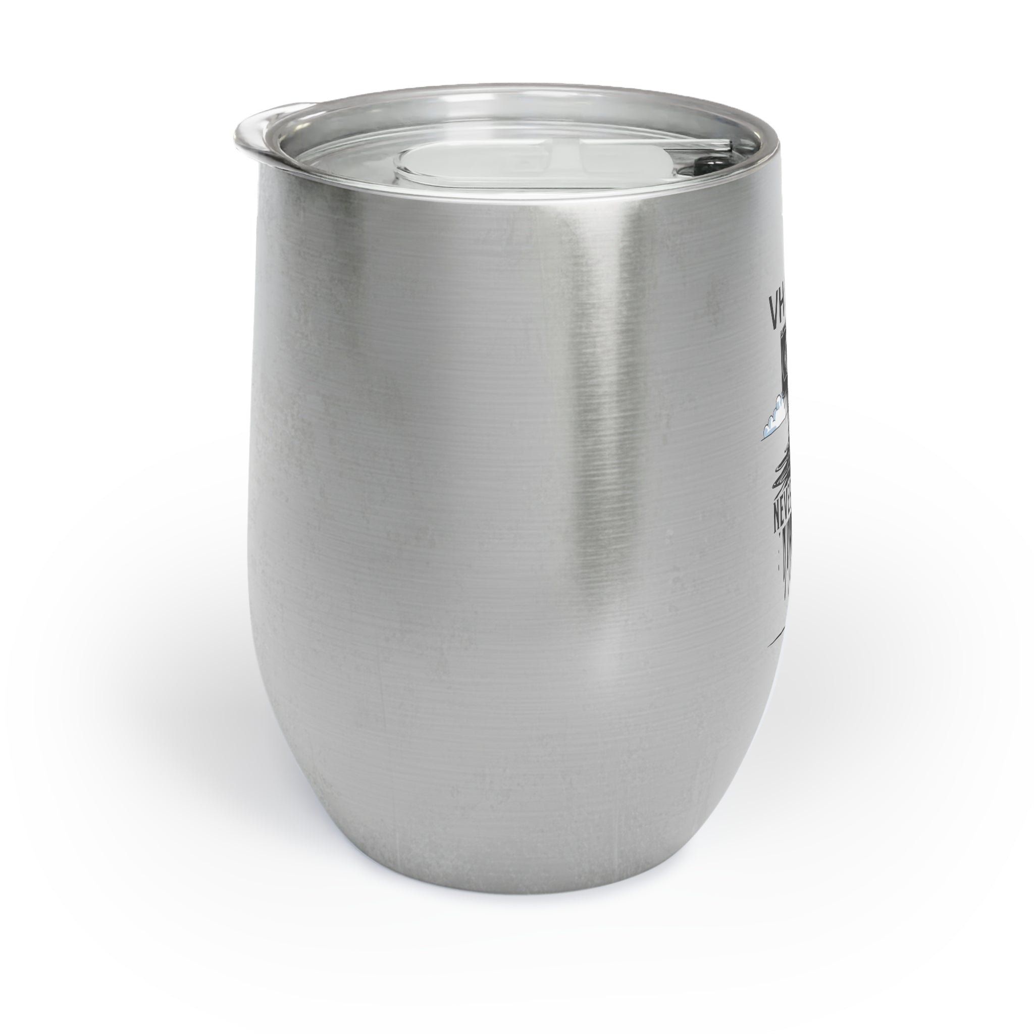VHS Kid — Never Forget Chill Wine Tumbler