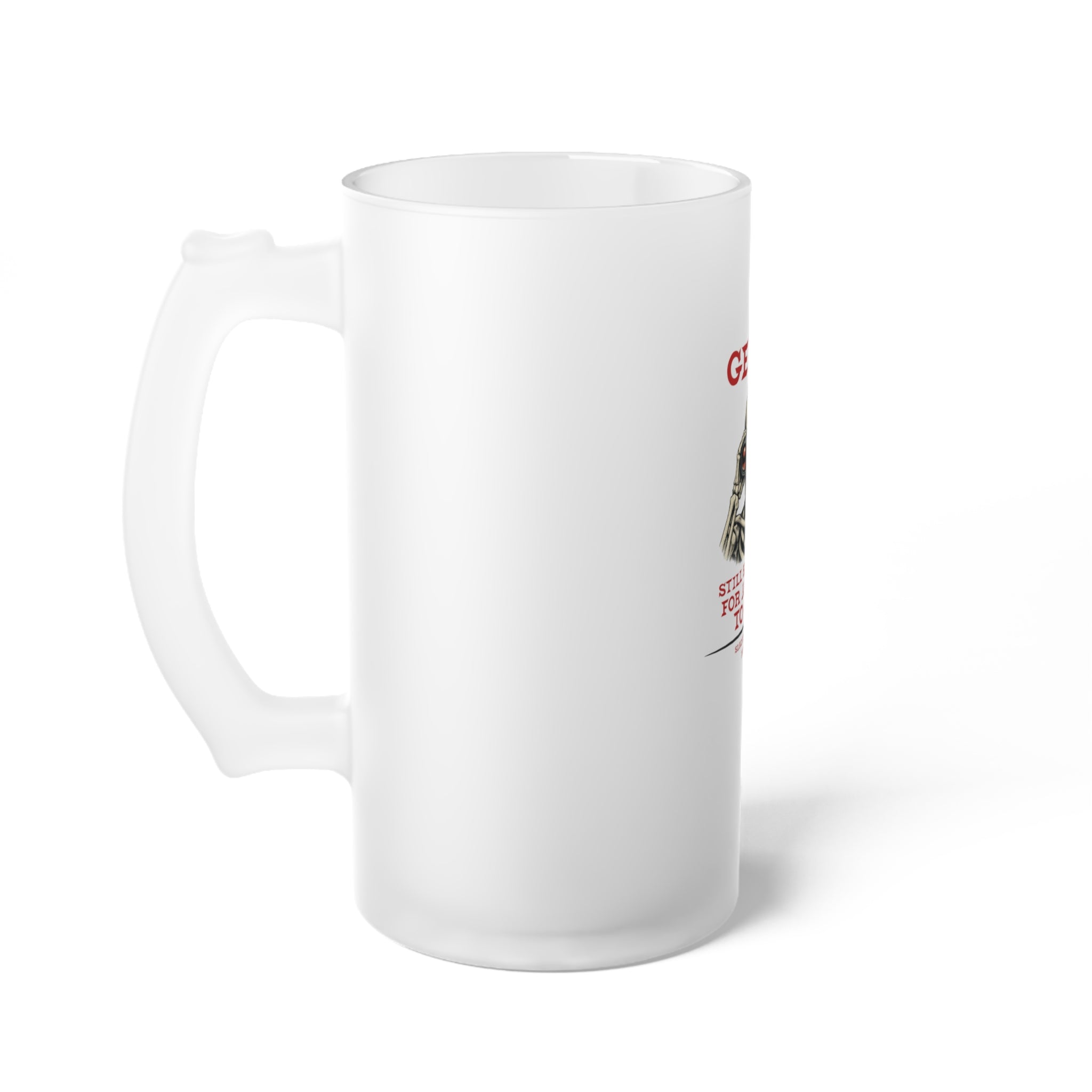 Gen X — Still Searching for a Reason to Care Frosted Beer Mug