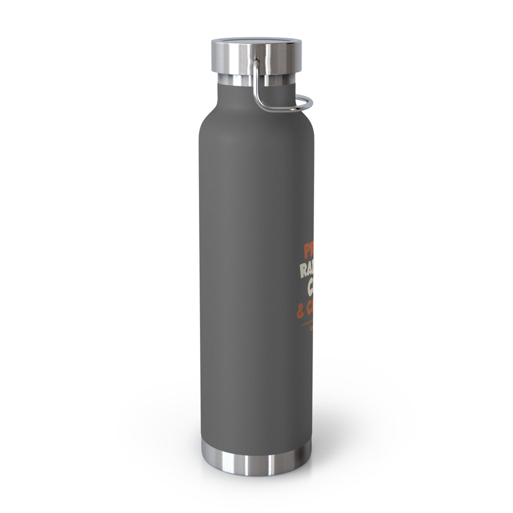 Proudly Raised on Chaos & Cartoons — Gen X Water Bottle