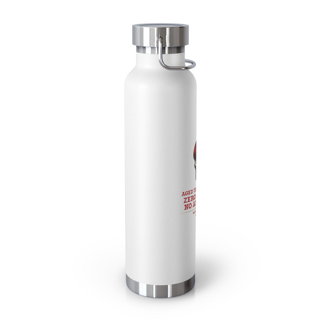 Red Beret Skull Water Bottle