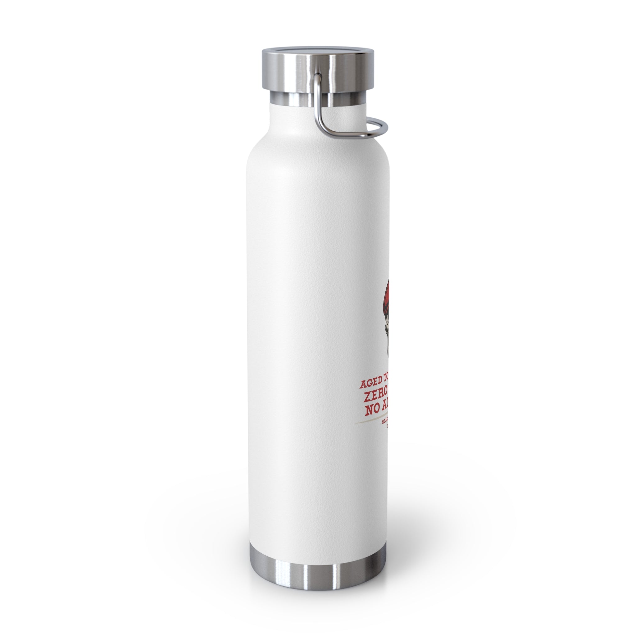 Red Beret Skull Water Bottle