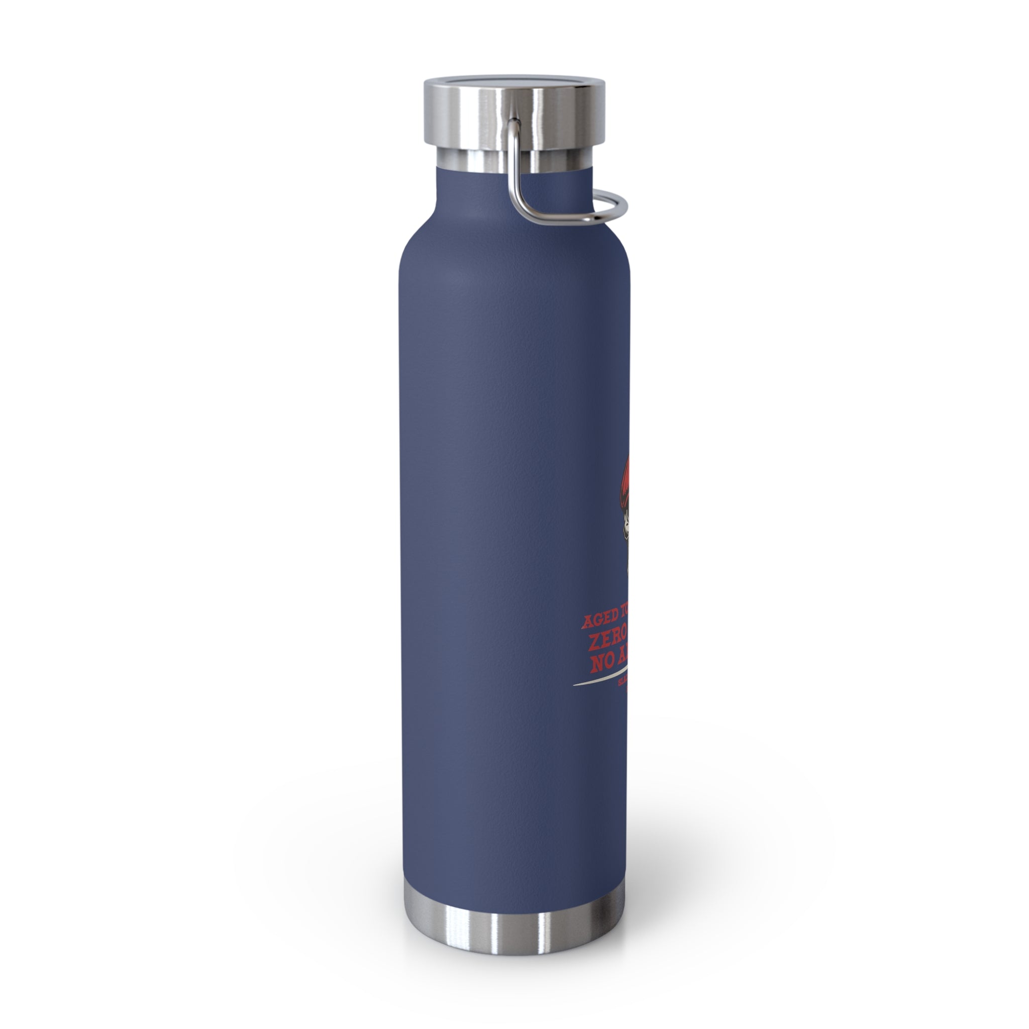 Red Beret Skull Water Bottle