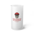 Red Beret Skull Beer Mug