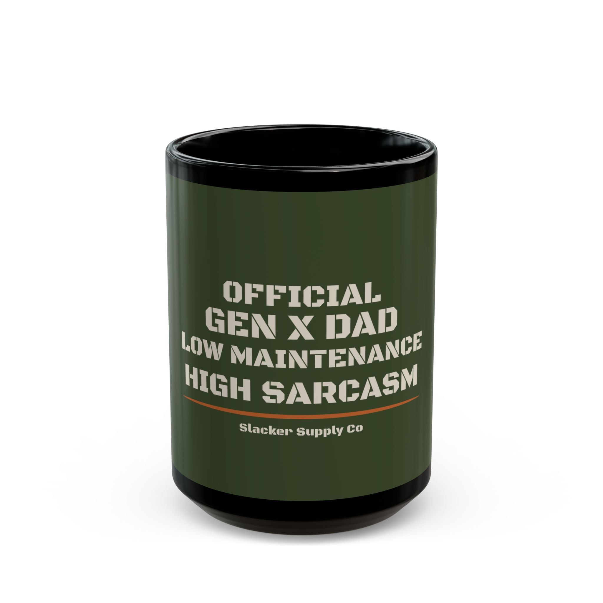 Official Gen X Dad — Low Maintenance High Sarcasm Mug