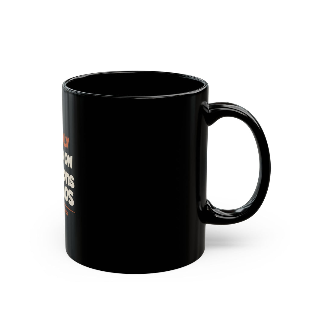 Proudly Raised on Cartoons & Chaos — Gen X Mug