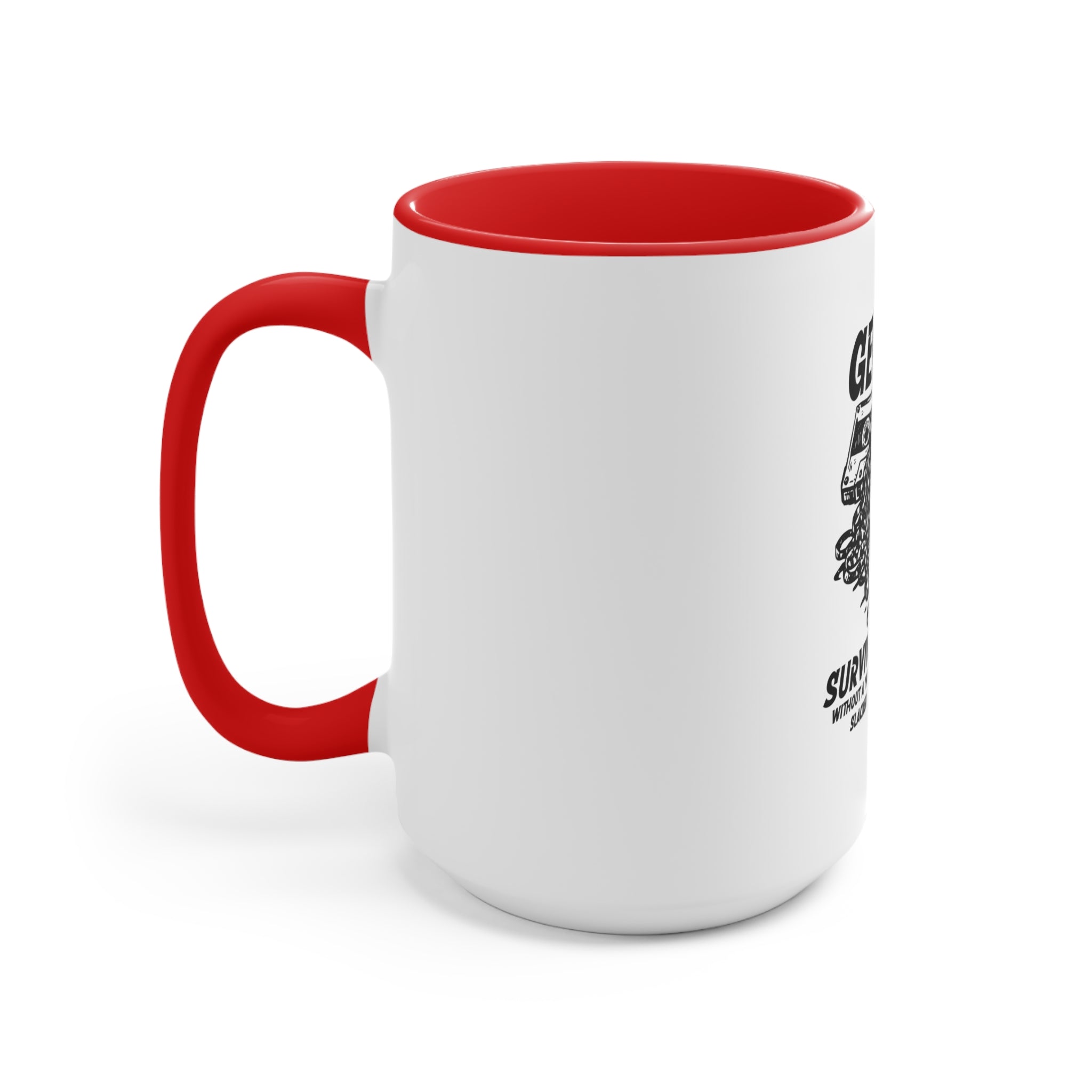 Gen X Survived This Mug – Funny Cassette Tape Coffee Mug