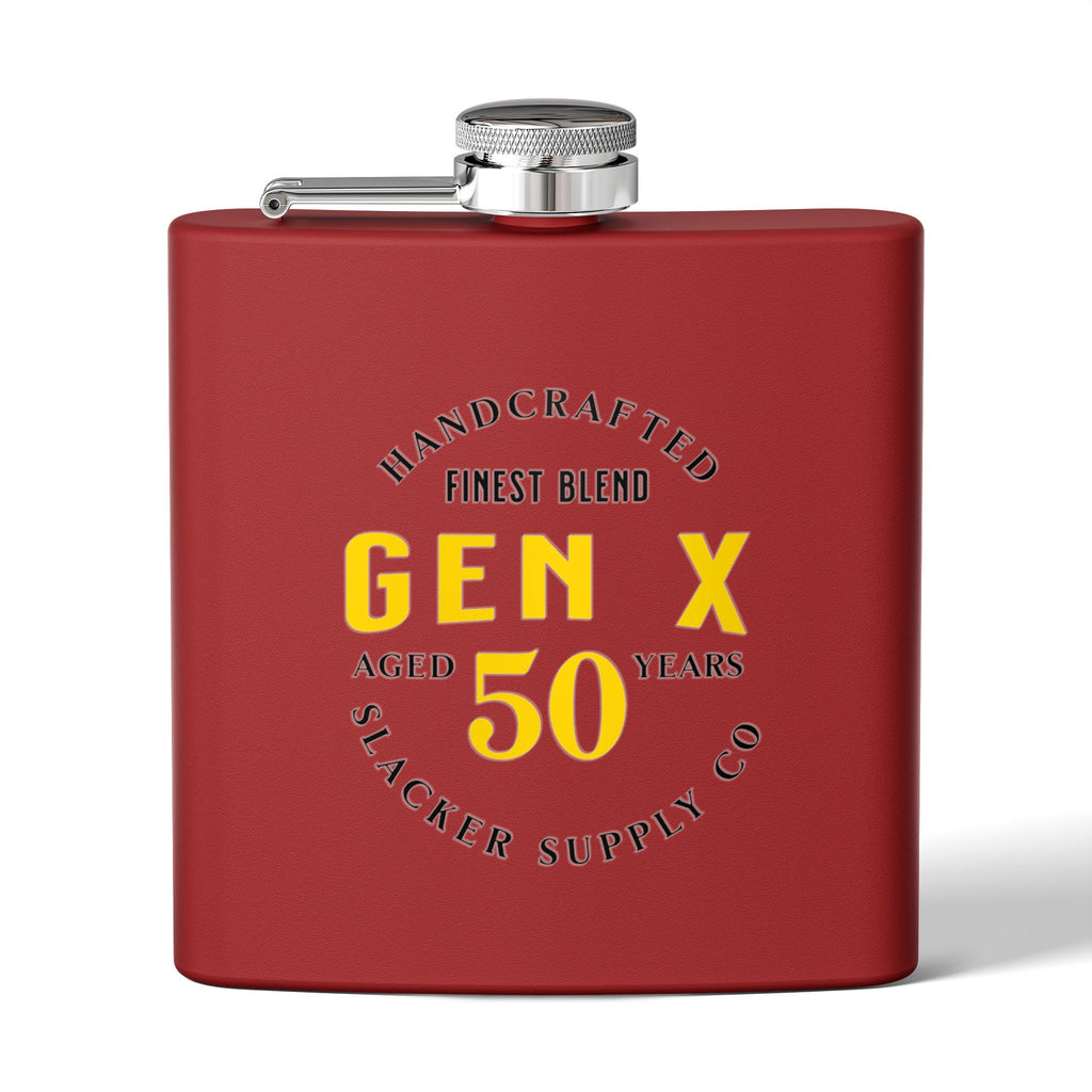 Gen X — Aged 45 Years Flask