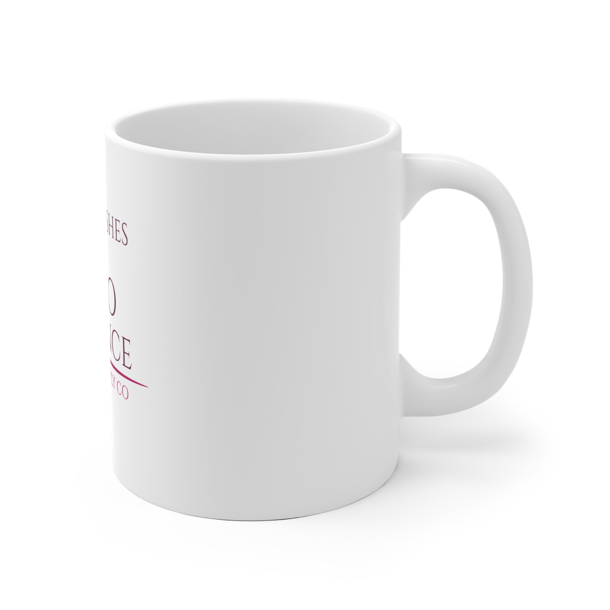 Hot Flashes & Zero Patience — White Ceramic Mug