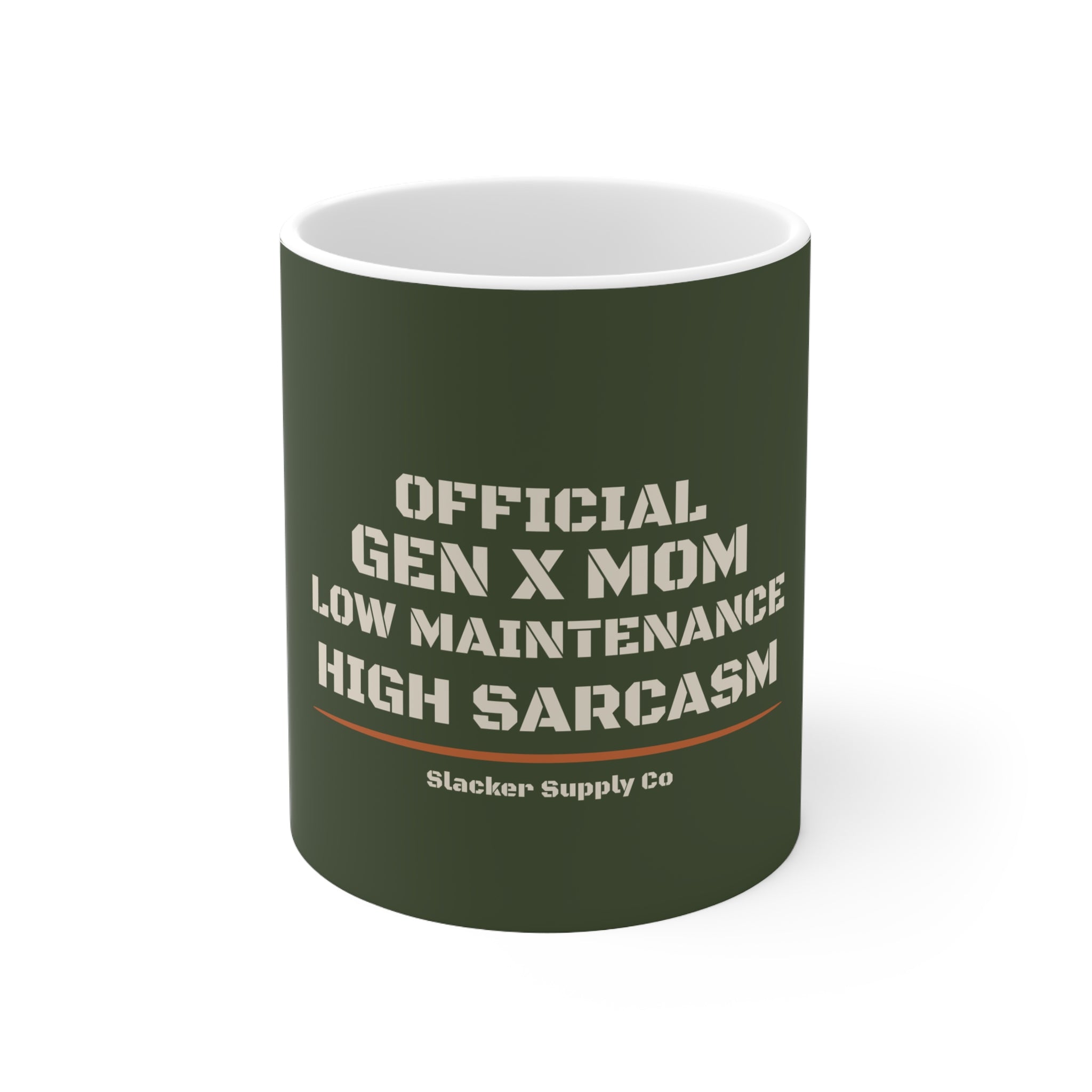 Official Gen X Mom Mug — Low Maintenance, High Sarcasm