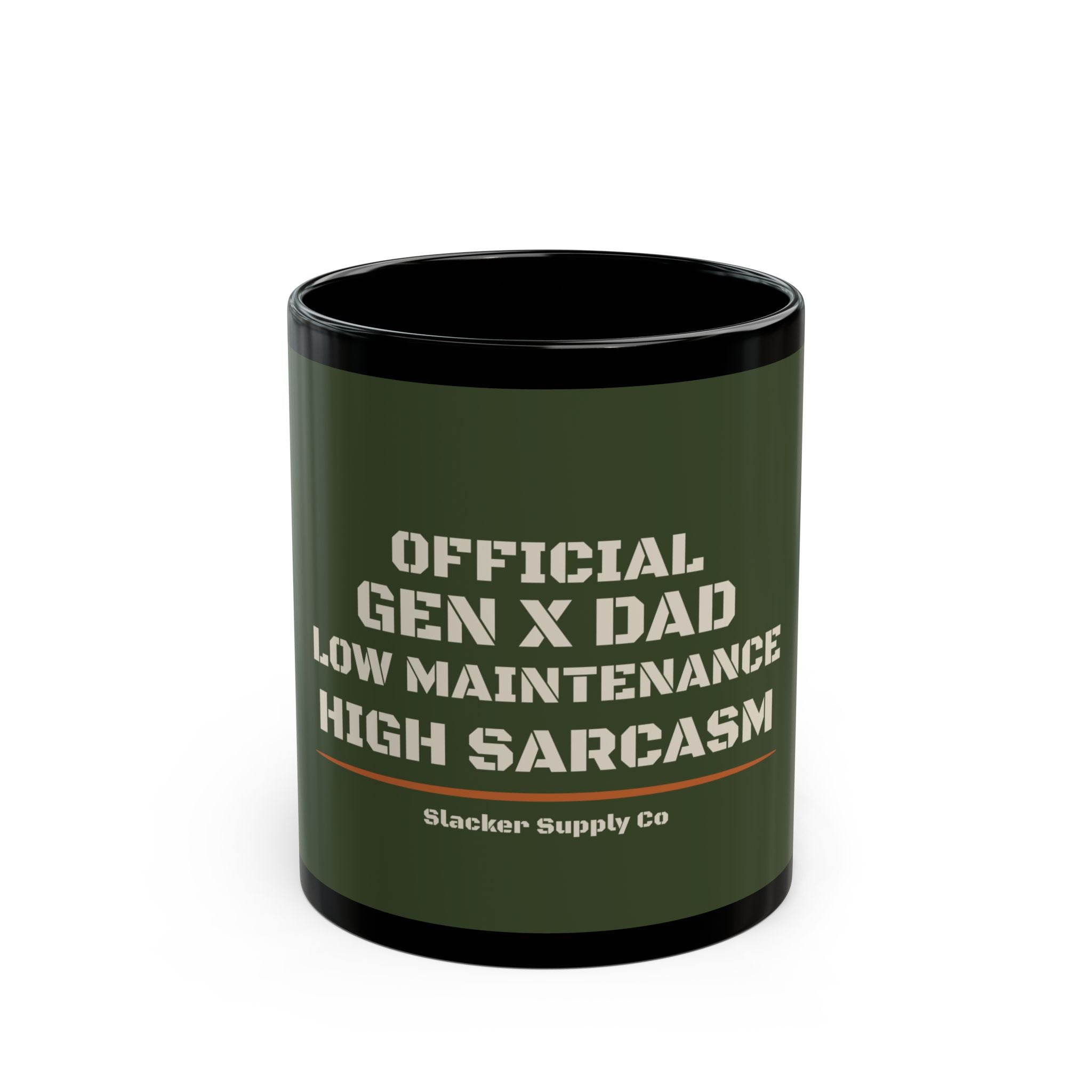 Official Gen X Dad — Low Maintenance High Sarcasm Mug