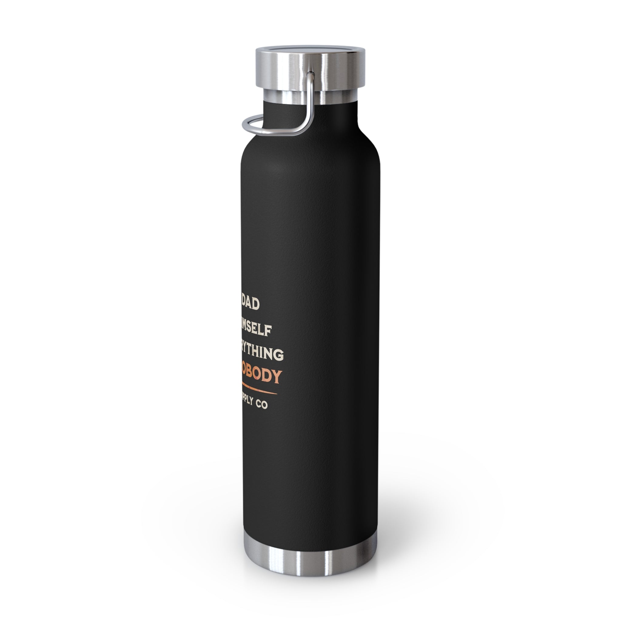 Gen X Dad — Raised Himself, Fixed Everything, Asked Nobody Water Bottle