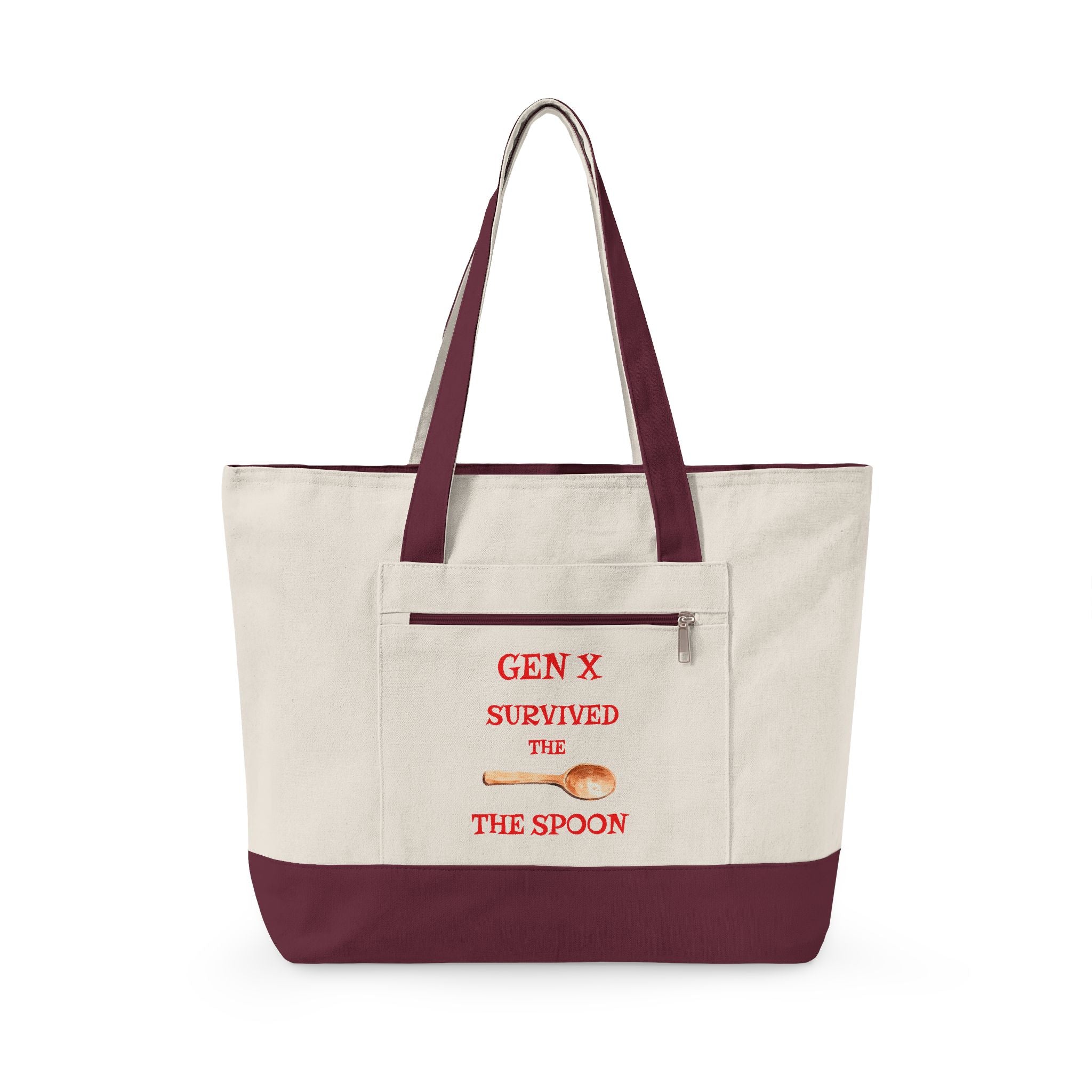 Gen X Survived the Spoon — Tote Bag