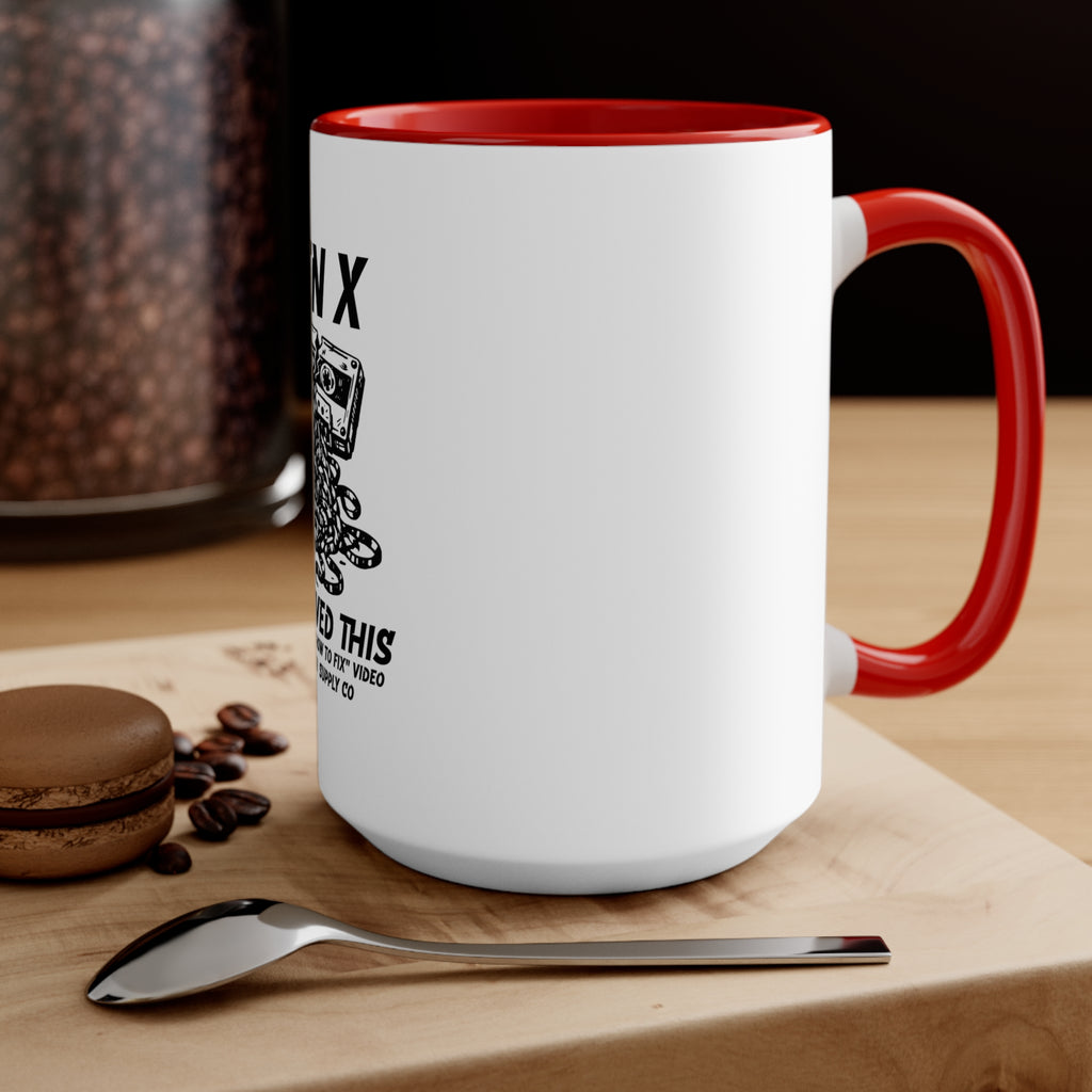 Gen X Survived This Mug – Funny Cassette Tape Coffee Mug