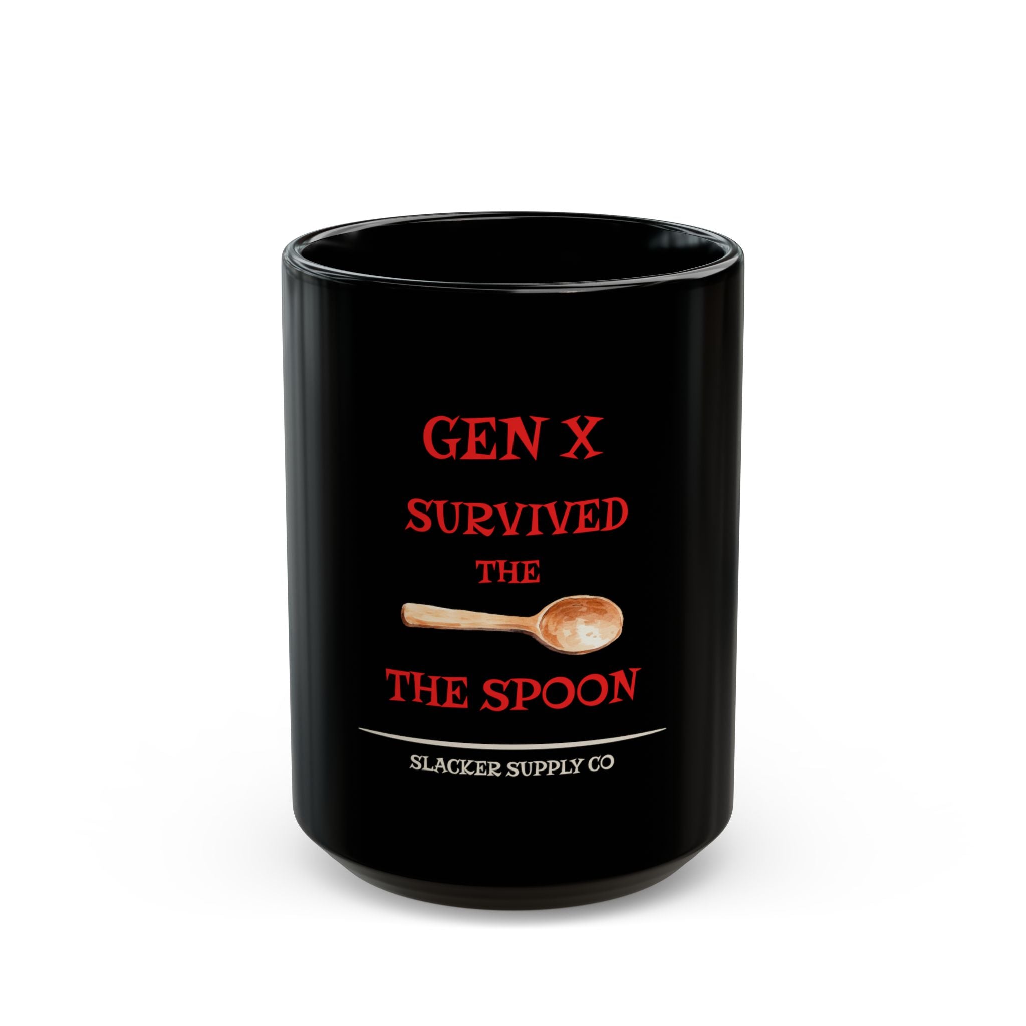Gen X Survived the Spoon — Coffee Mug