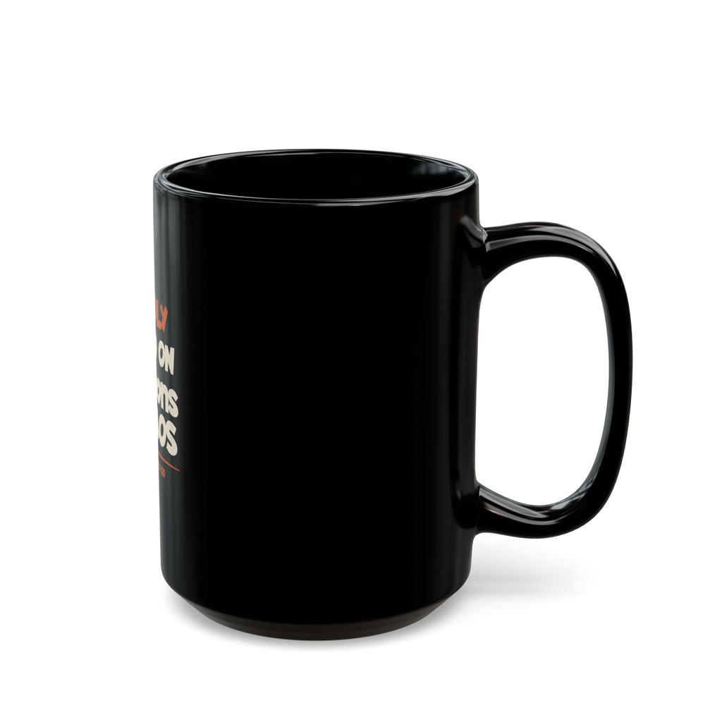 Proudly Raised on Cartoons & Chaos — Gen X Mug