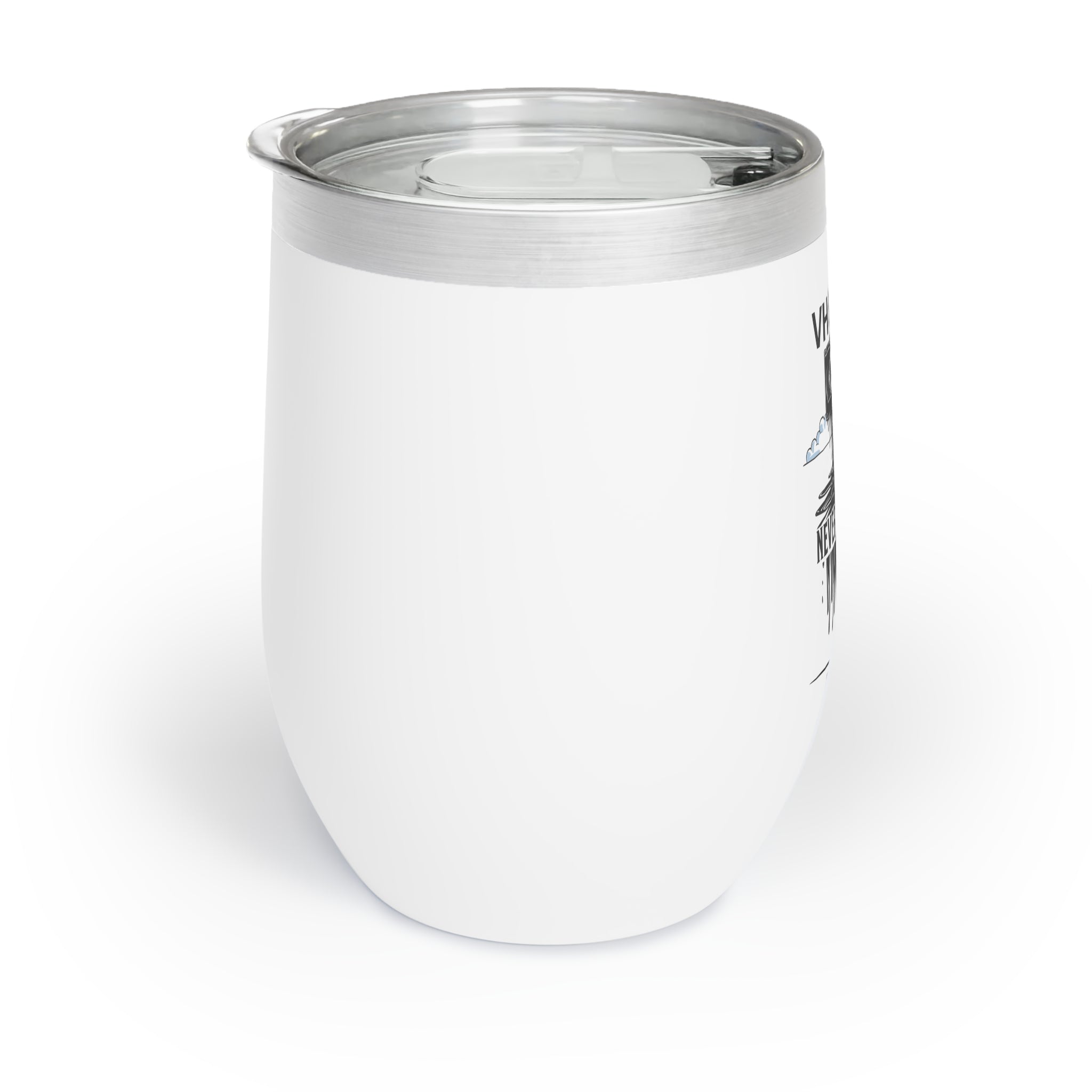 VHS Kid — Never Forget Chill Wine Tumbler