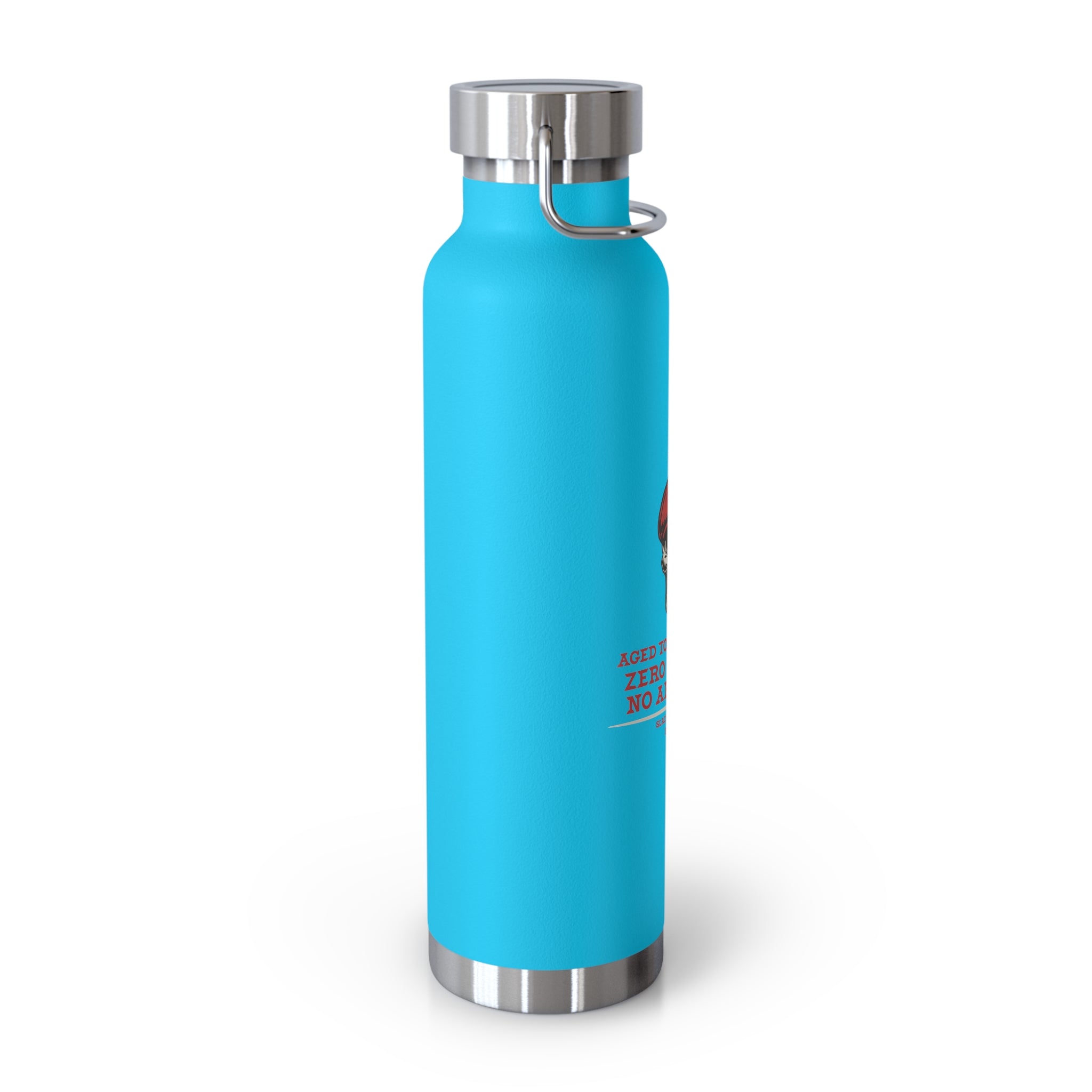 Red Beret Skull Water Bottle