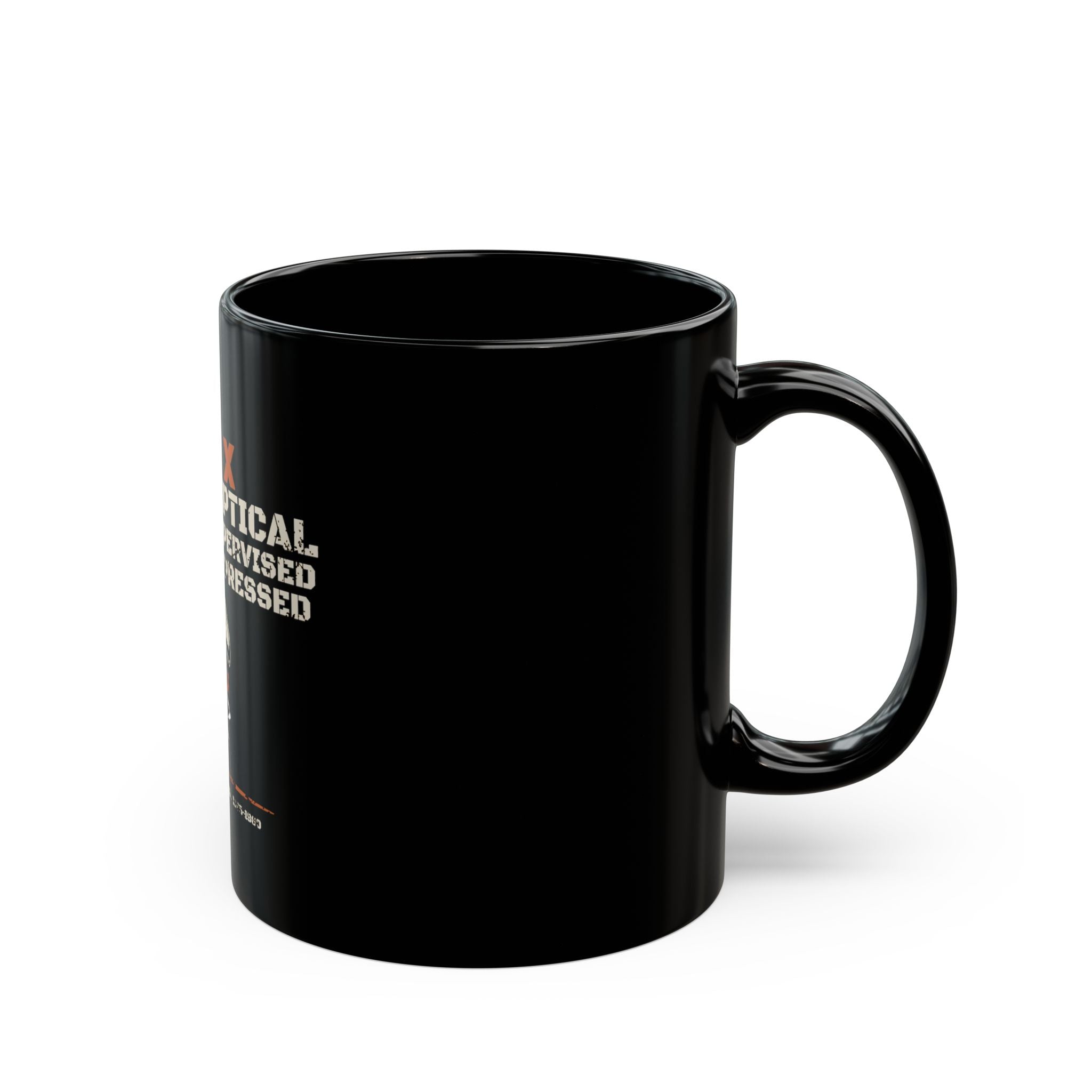 Gen X — Born Skeptical, Raised Unsupervised, Still Not Impressed Mug
